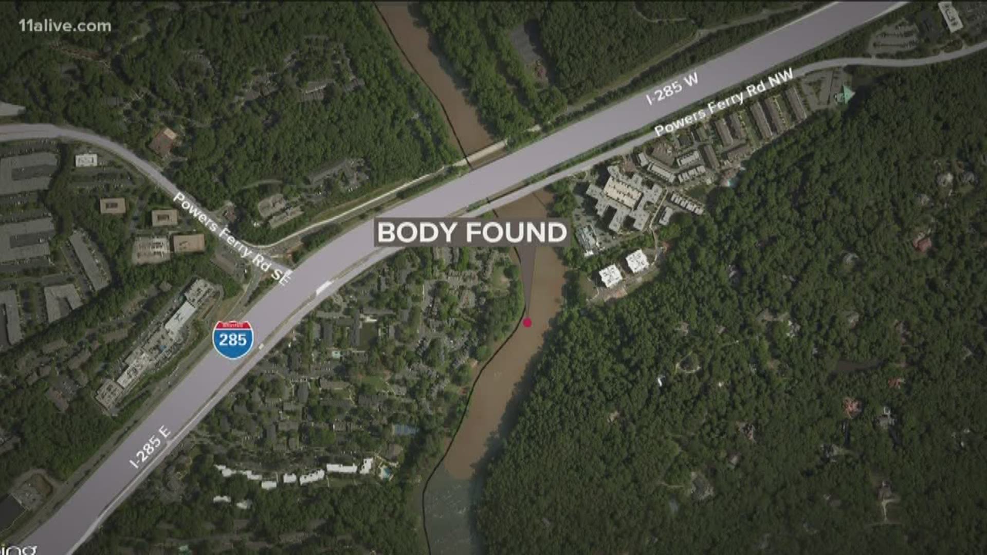 Authorities haven't provided many details about the discovery or who the person might be.