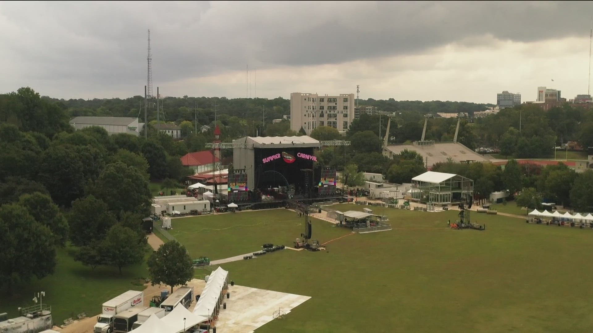 The countdown is on for the festival after it took a brief hiatus last year over Georgia's gun laws.
