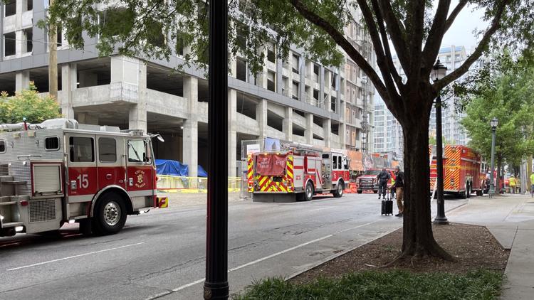 Witnesses describe crane collapse in Midtown Atlanta