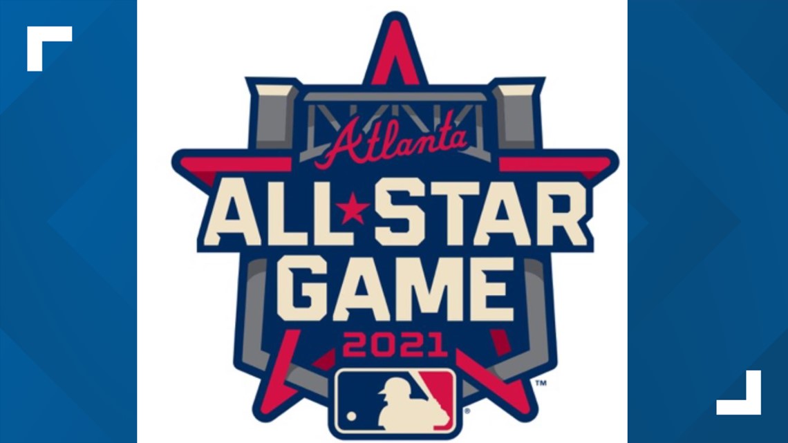The Atlanta Braves covered their All-Star logos with a simply gray