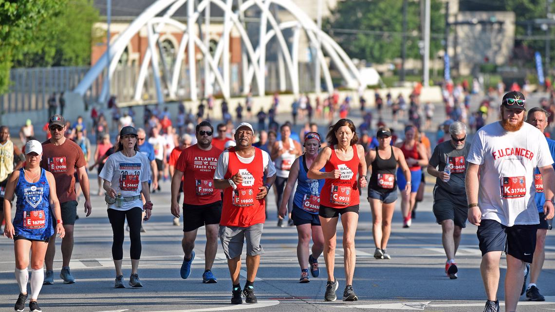 Code yellow for 2023 AJC Peachtree Road Race