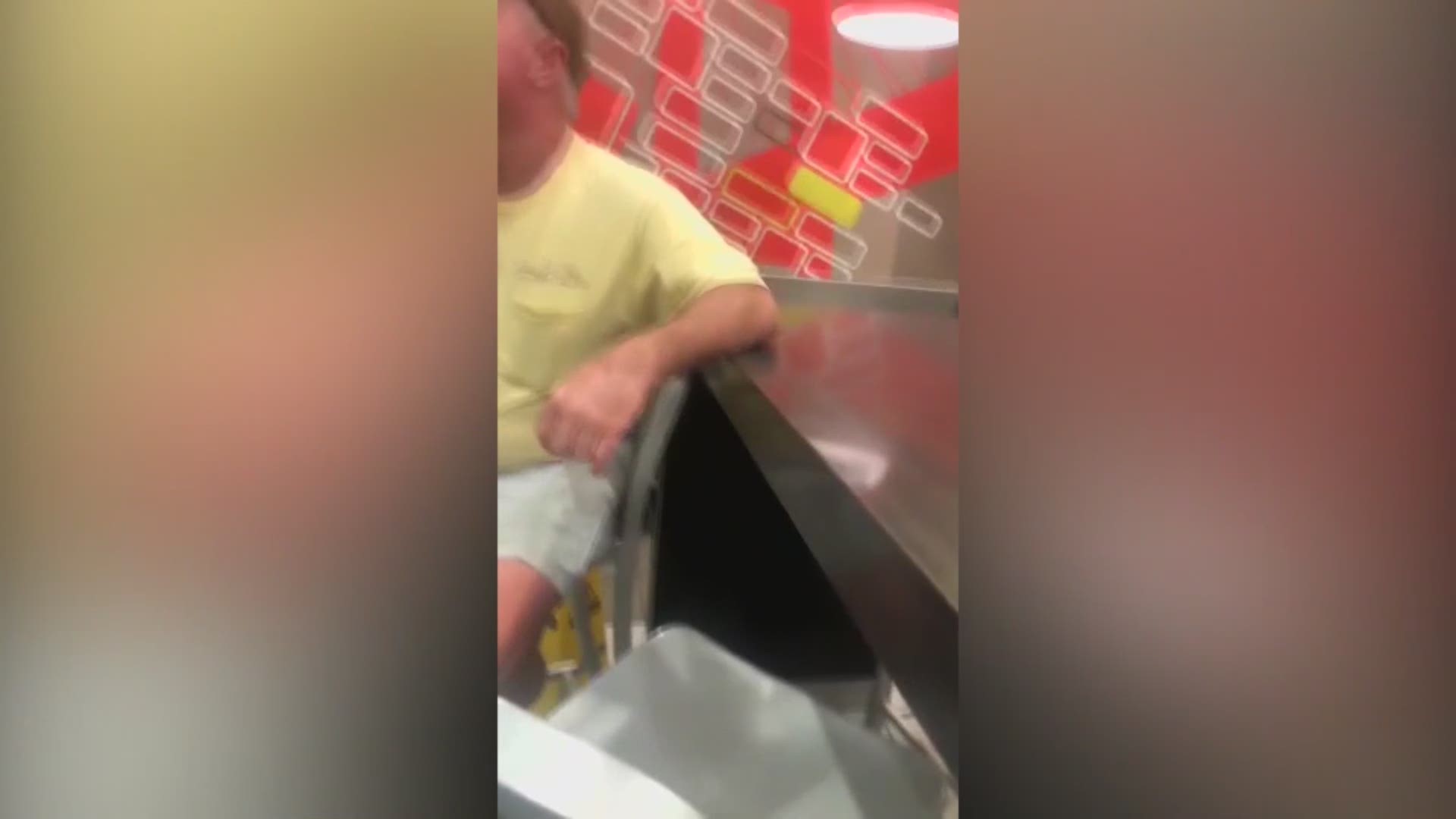 A Georgia sheriff's employee has been fired over a video that shows him harassing a 19-year-old Latina woman for speaking Spanish at a McDonald's and then admitting