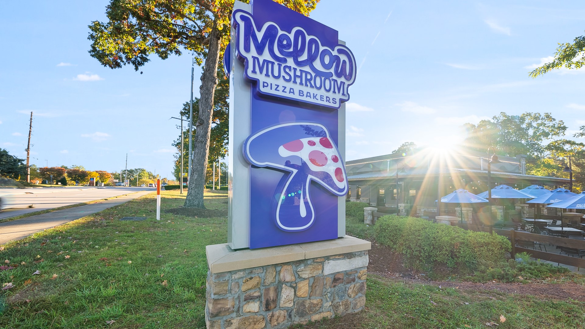 Mellow Mushroom new logo branding store looks