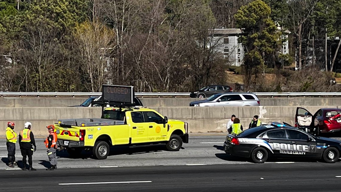 Motorcycle driver found dead after crash on I-285 in DeKalb County – 11Alive.com WXIA