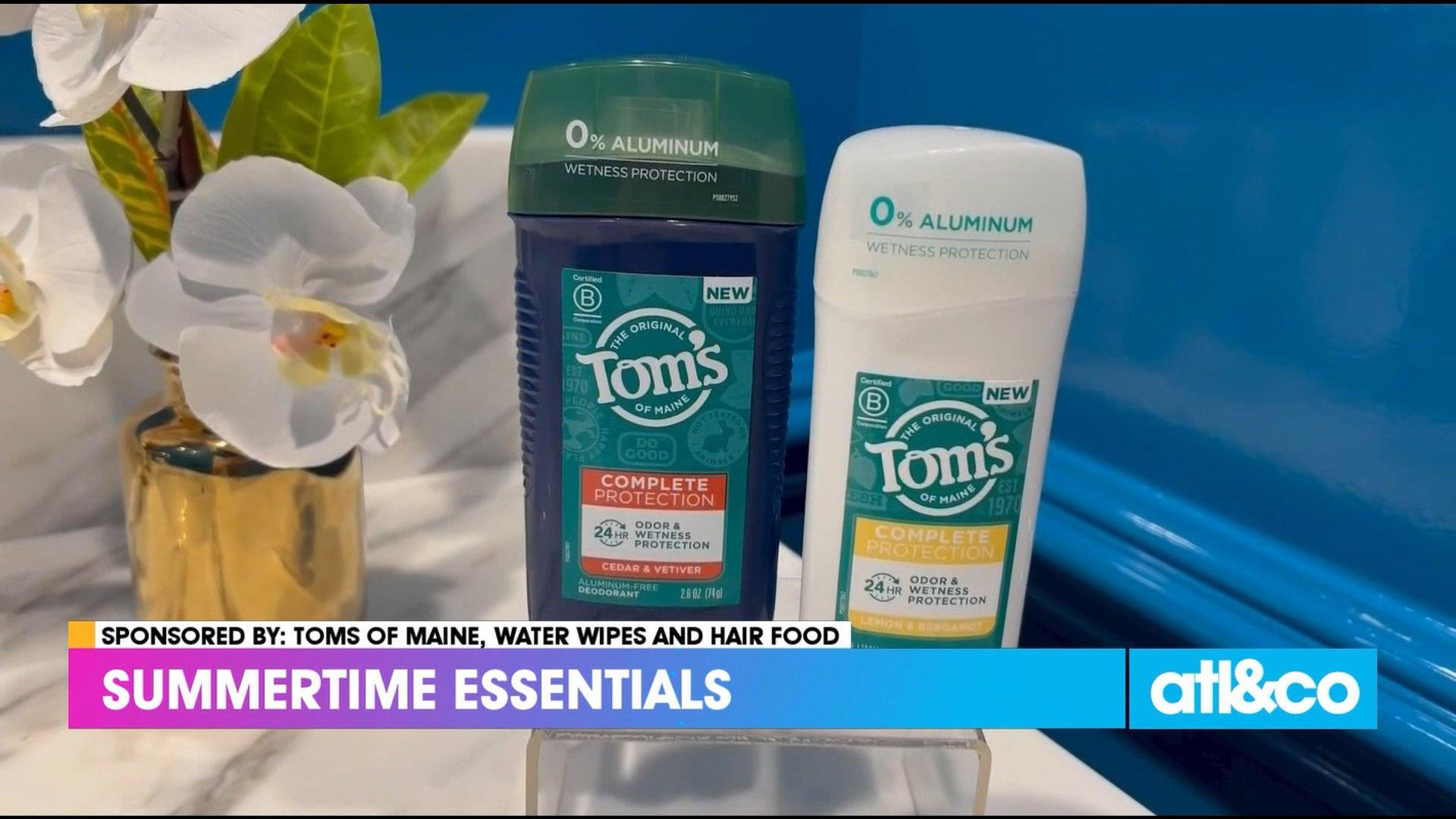 Lifestyle editor Joann Butler shares summer must-haves from Tom's of Maine, Water Wipes, and Hair Food.