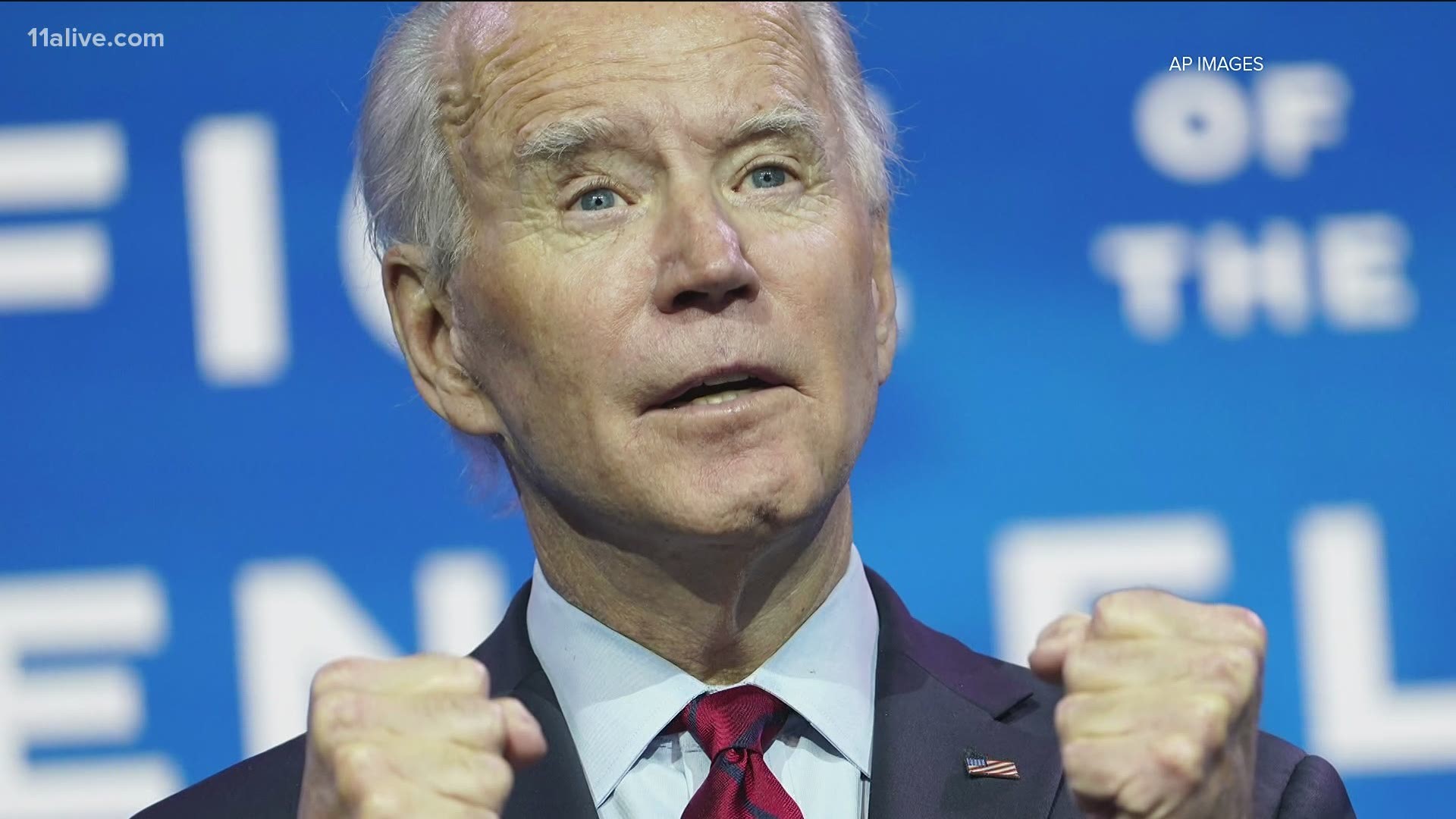 Biden will headline the Dec. 15 drive-in rally for Jon Ossoff and Rev. Raphael Warnock at Pullman Yard.