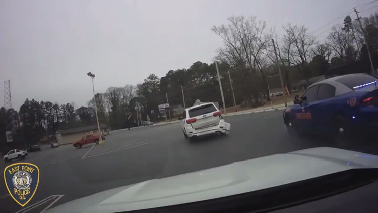 Video: Wild chase in East Point