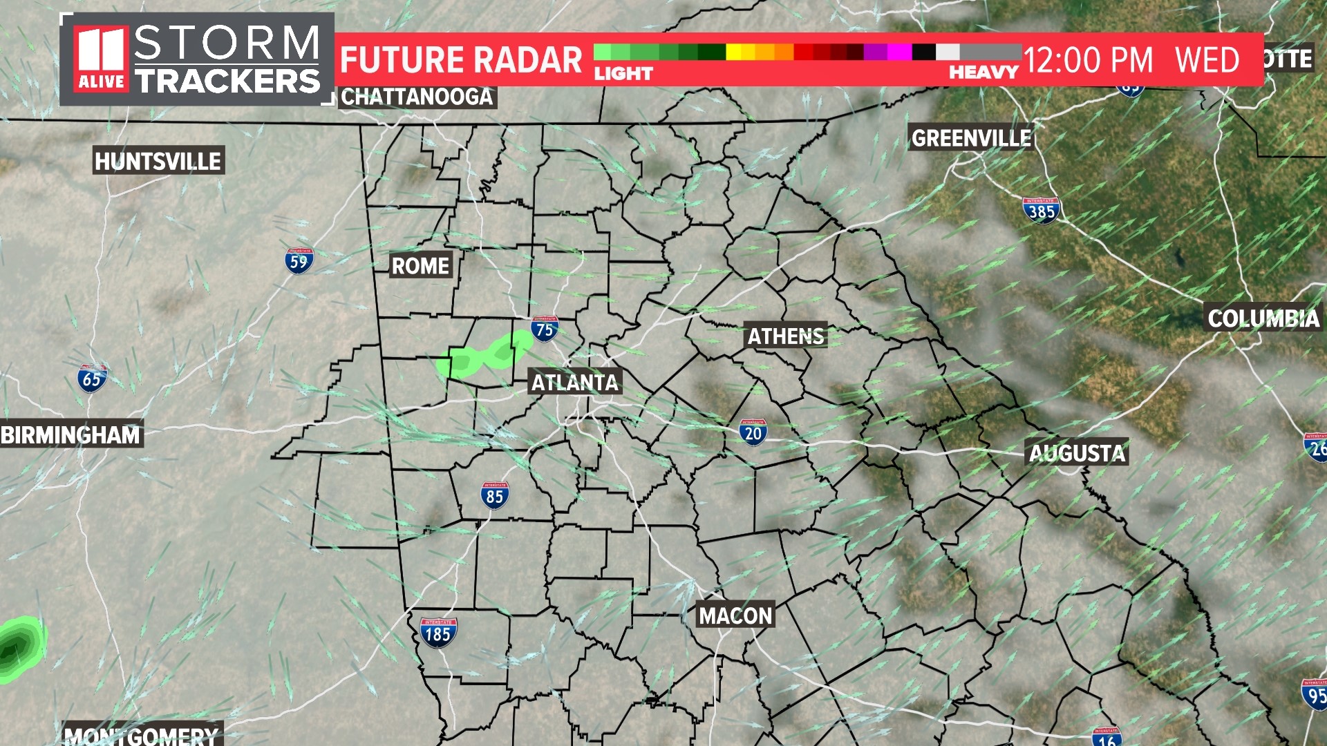 Will it snow in this week?