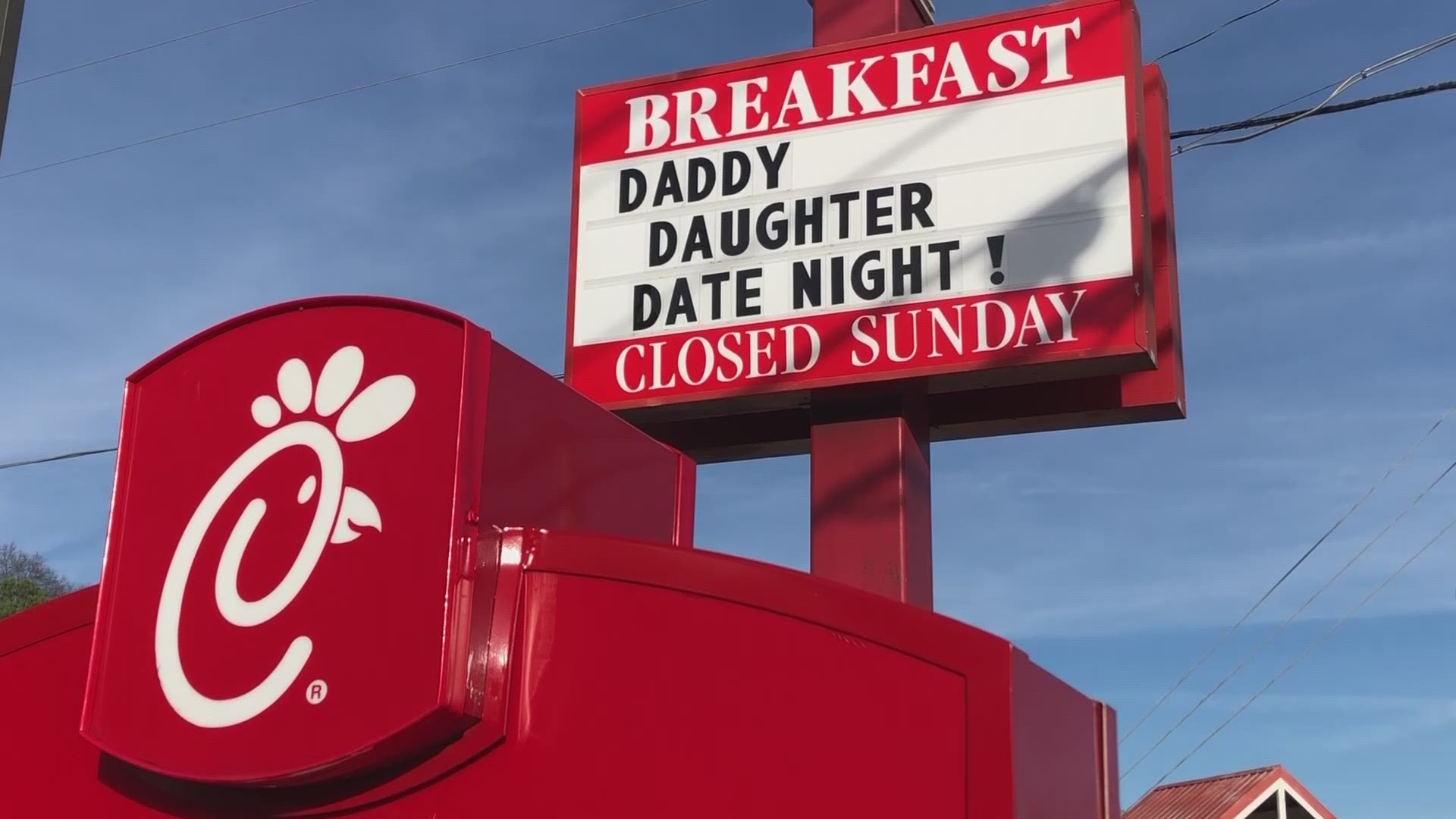Chick-Fil-A hosted their 10th annual Daddy-Daughter Date Night