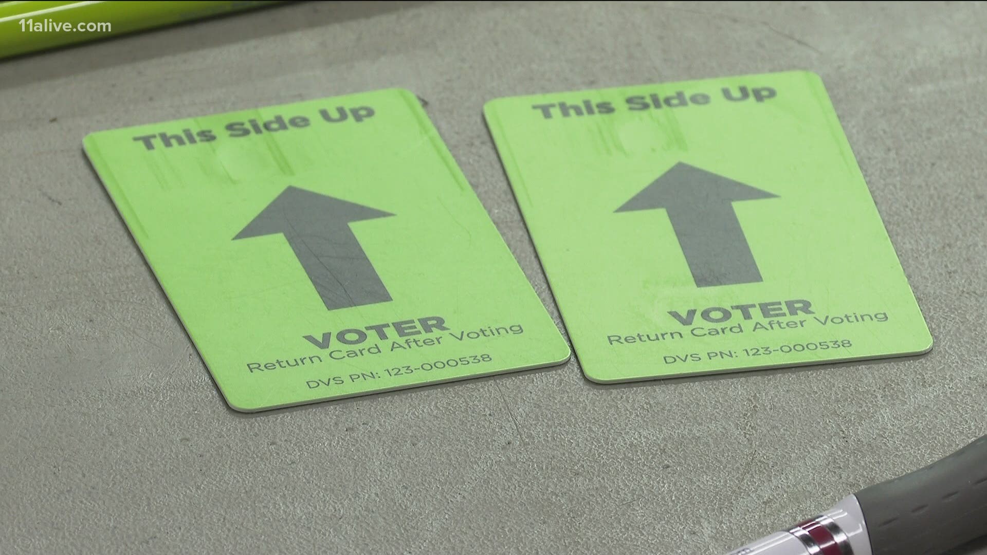 Fulton County's elections board addressed concerns over the state's online voter page not updating.