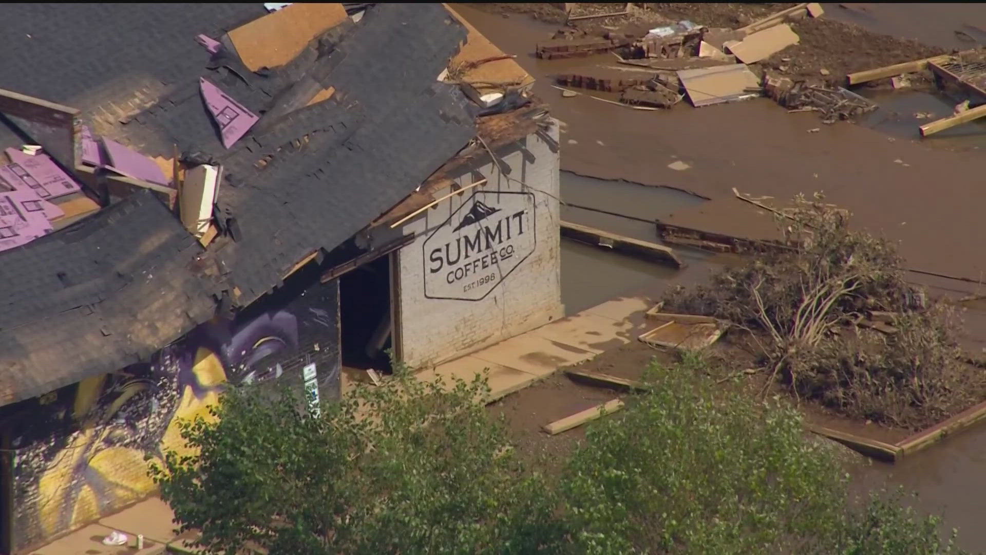 Asheville, North Carolina, is among the hardest-hit areas following Helene.