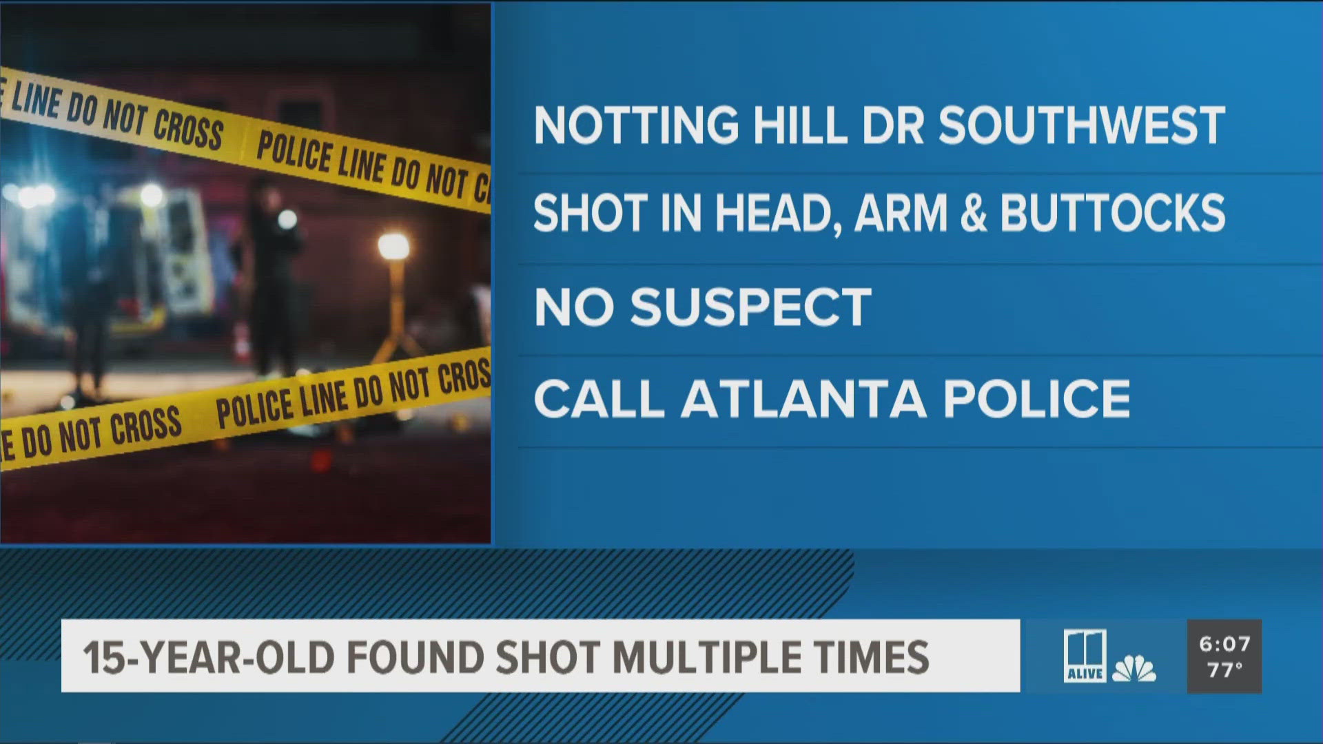 Teen shot multiple times in southeast Atlanta, police say | 11alive.com