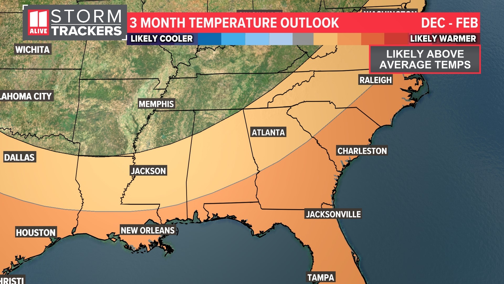 NOAA Warmer, drier than normal winter for