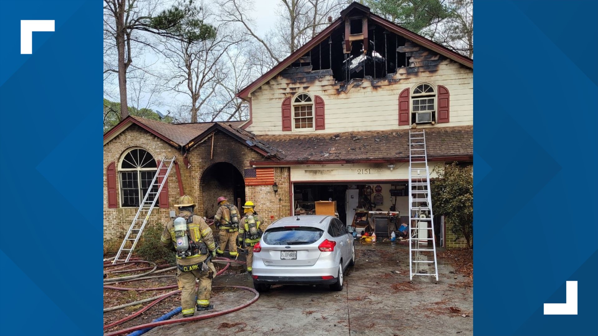 Homeowner, dog helped from burning County home on NYE