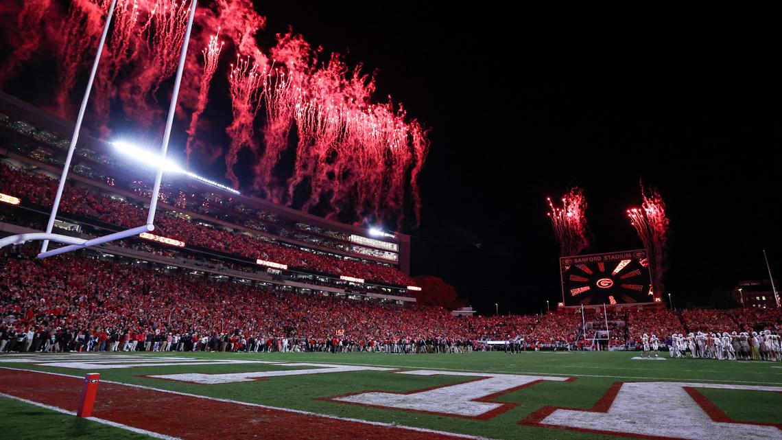 Georgia football game times, windows announced for upcoming season
