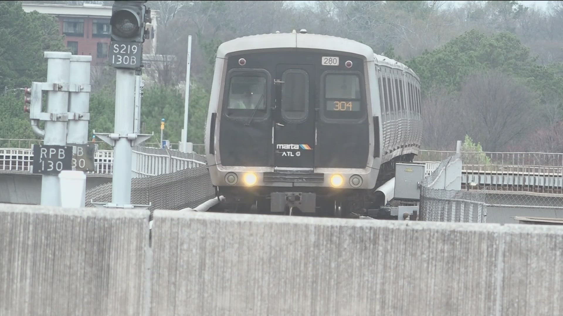 MARTA said the station's temporary closure allowed them to cut down on construction time.