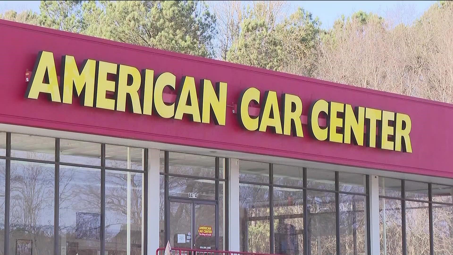 The metro Atlanta car lots include locations in Chamblee, Conyers, Marietta, Riverdale, and Stone Mountain.