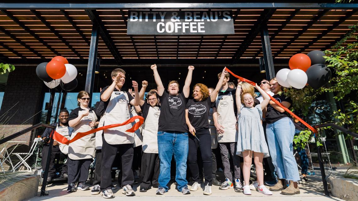 Bitty & Beau’s Coffee shop in Athens