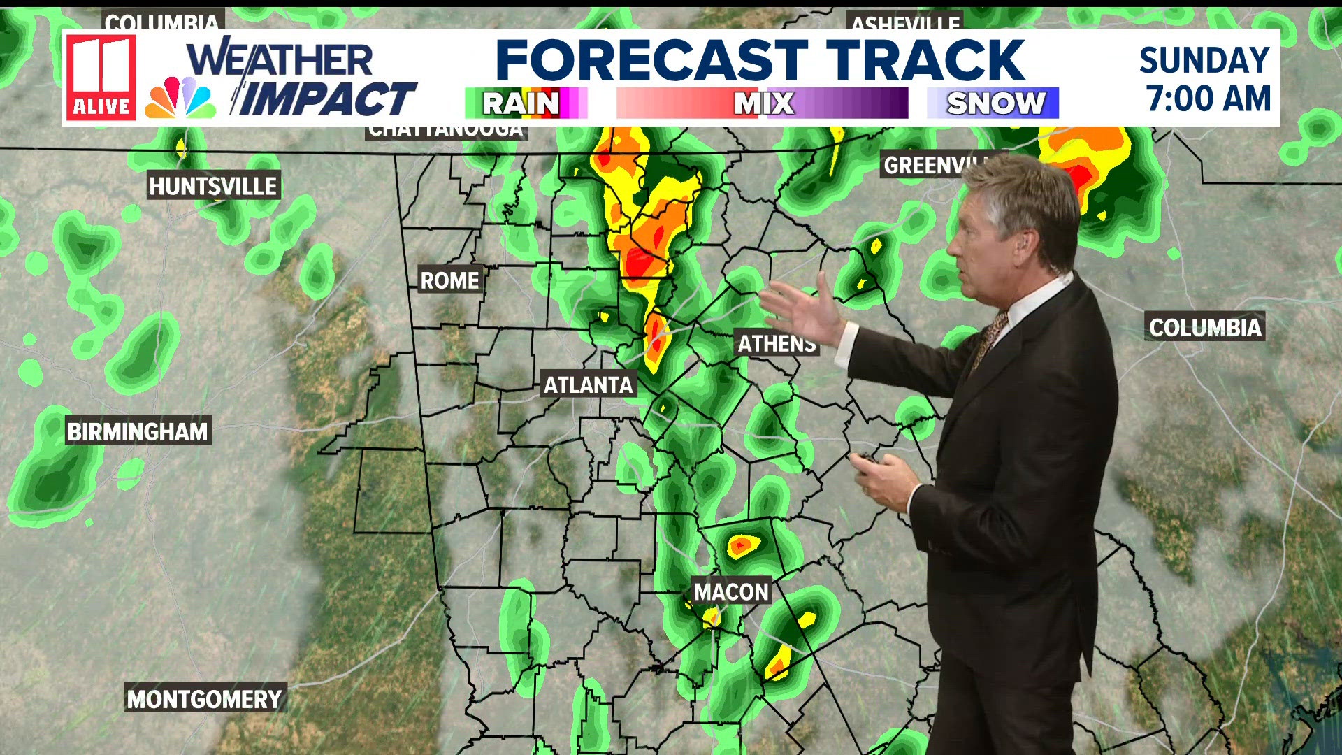 Desk Procedure Examples Isaias sends rain and wind toward Georgia | 11alive.com