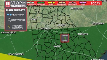 Forecast | Scattered showers and t-storms