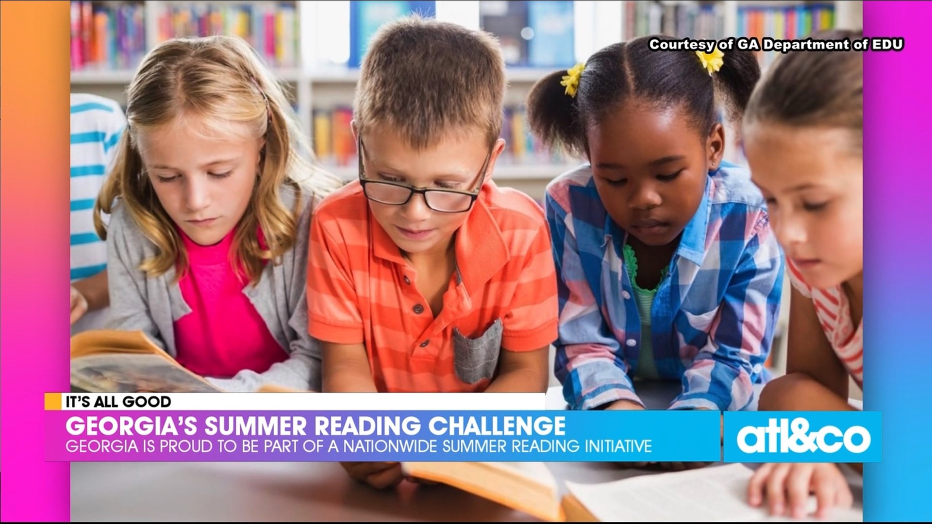 The Peach State is proud to be part of a nationwide summer reading initiative.