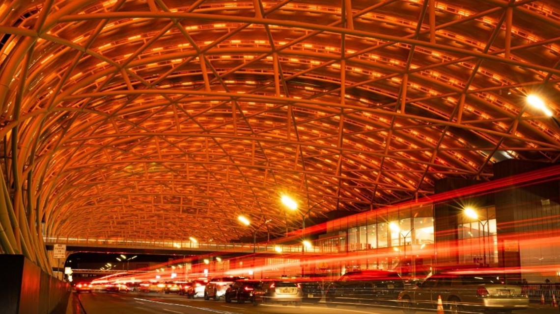 Atlanta Airport lights up orange for gun violence victims