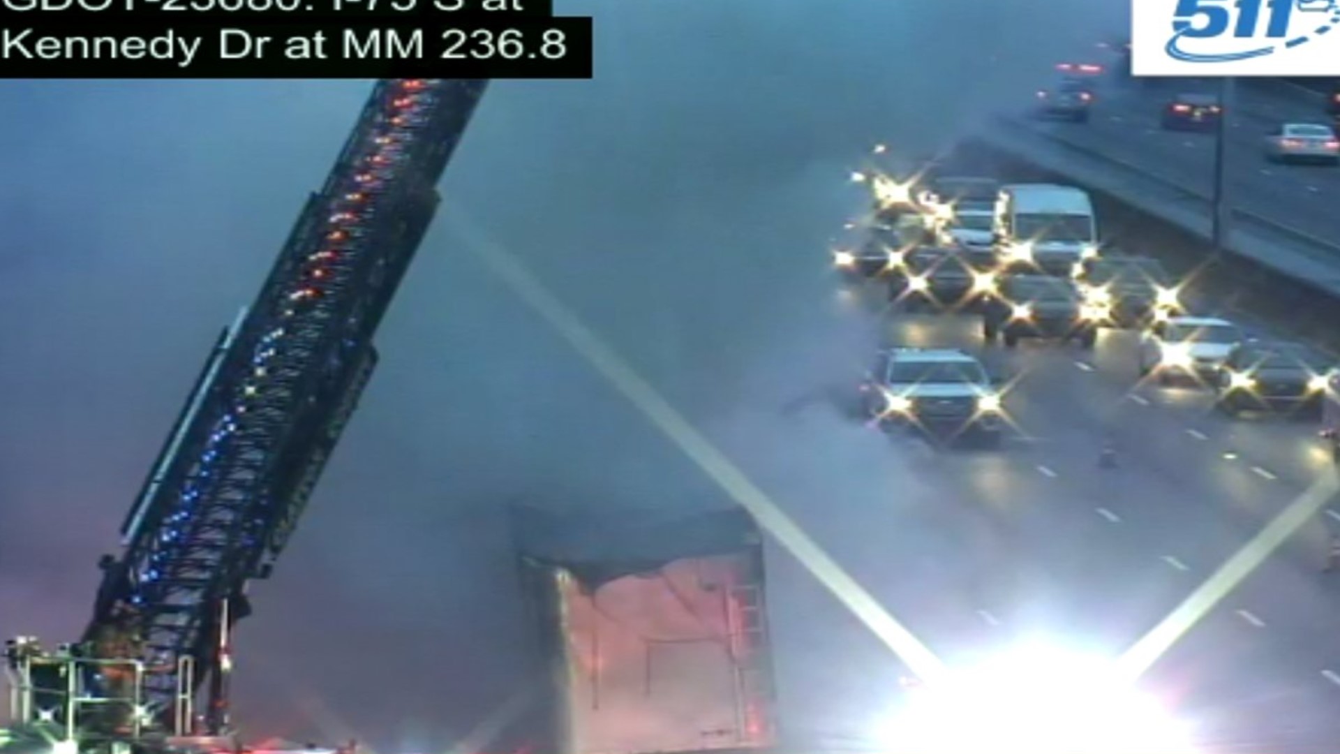 Atlanta traffic I 75 South issues Marietta Clayton County | 11alive.com