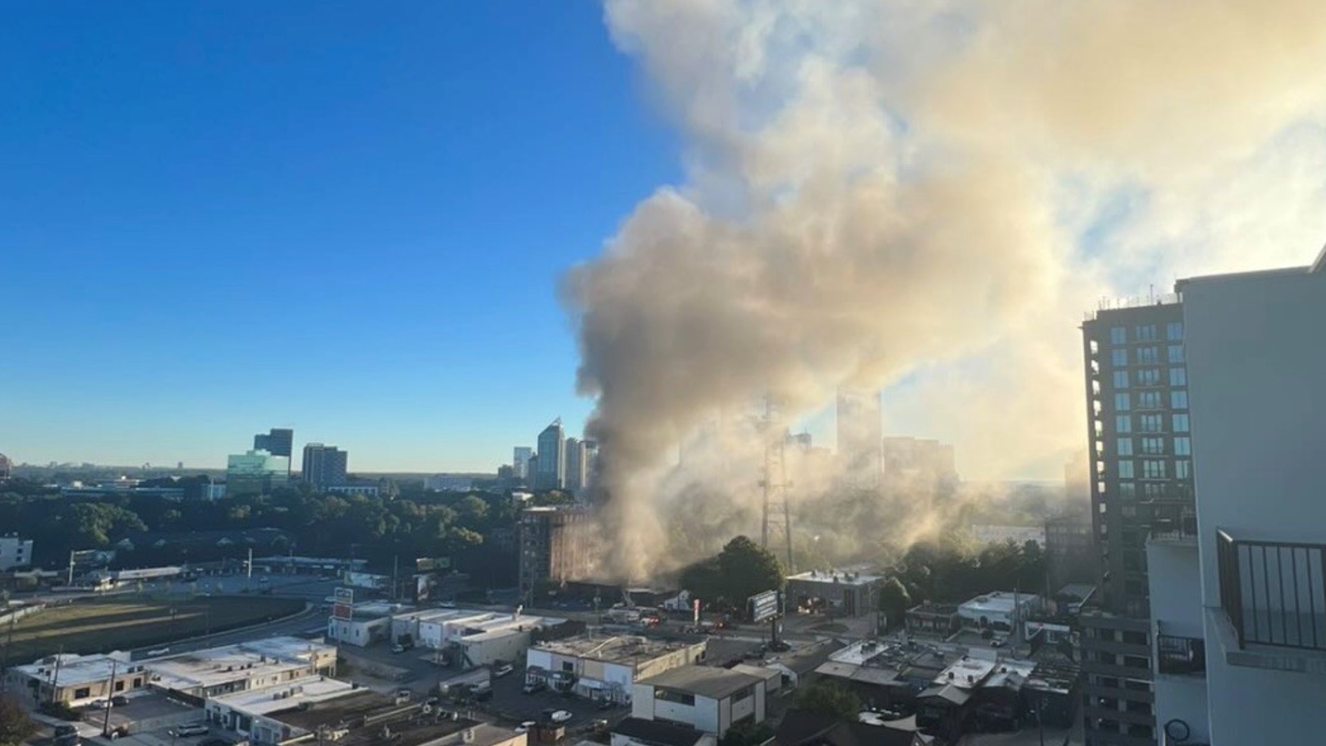 Buckhead Saloon Fire On Roswell Road In Atlanta 