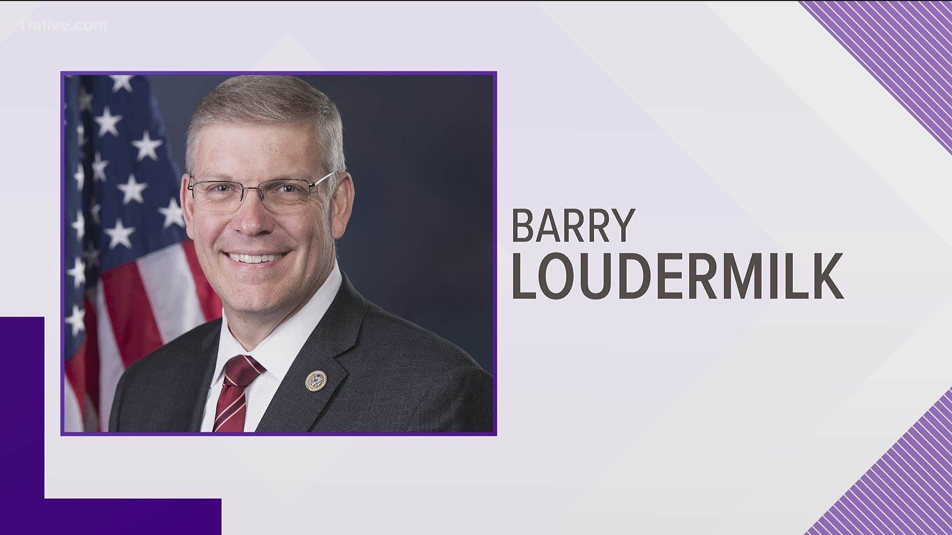 U.S. Rep. Barry Loudermilk has tested positive for COVID-19. That makes him the fourth Republican representative from Georgia to contract the virus.