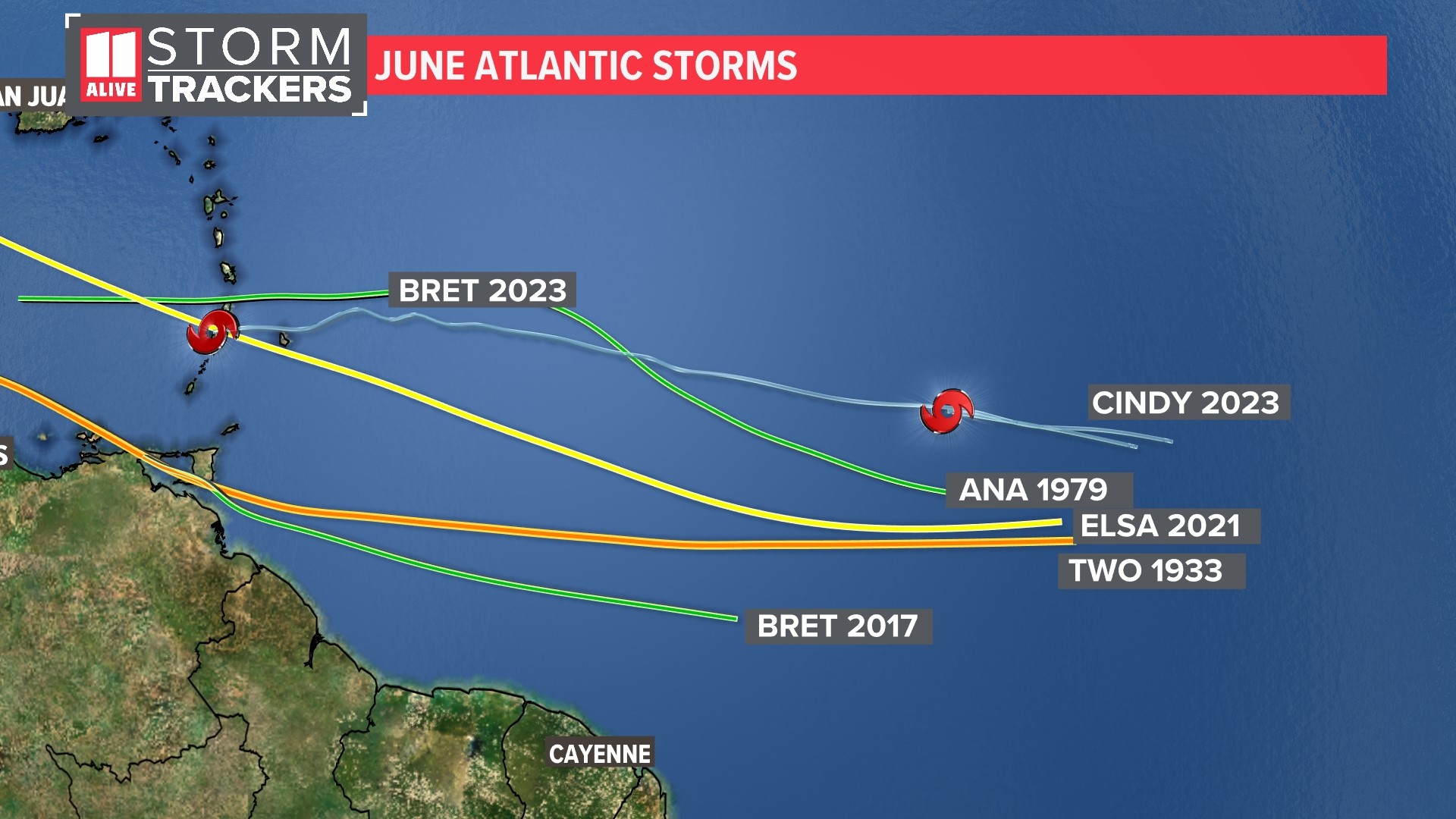 2023 Hurricane Season Bret And Cindy Form In Rare Event 11alive Com   D312eab0 7b22 4f8d 8c07 F3eb0b13b88b 1920x1080 