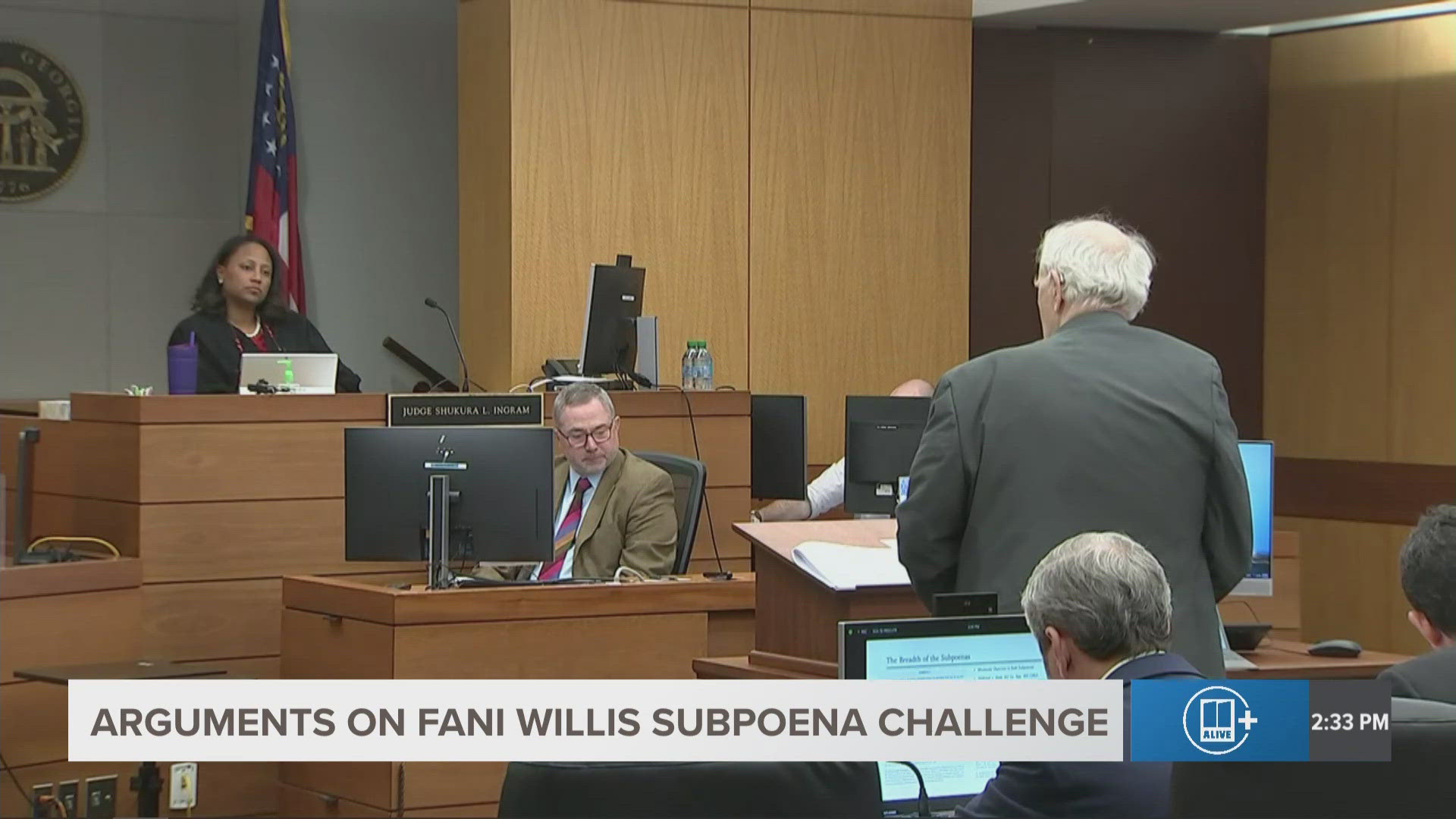 The legal battle continues over whether Fulton DA Fani Willis must testify for a state Senate committee investigating alleged misconduct in the Trump election case.