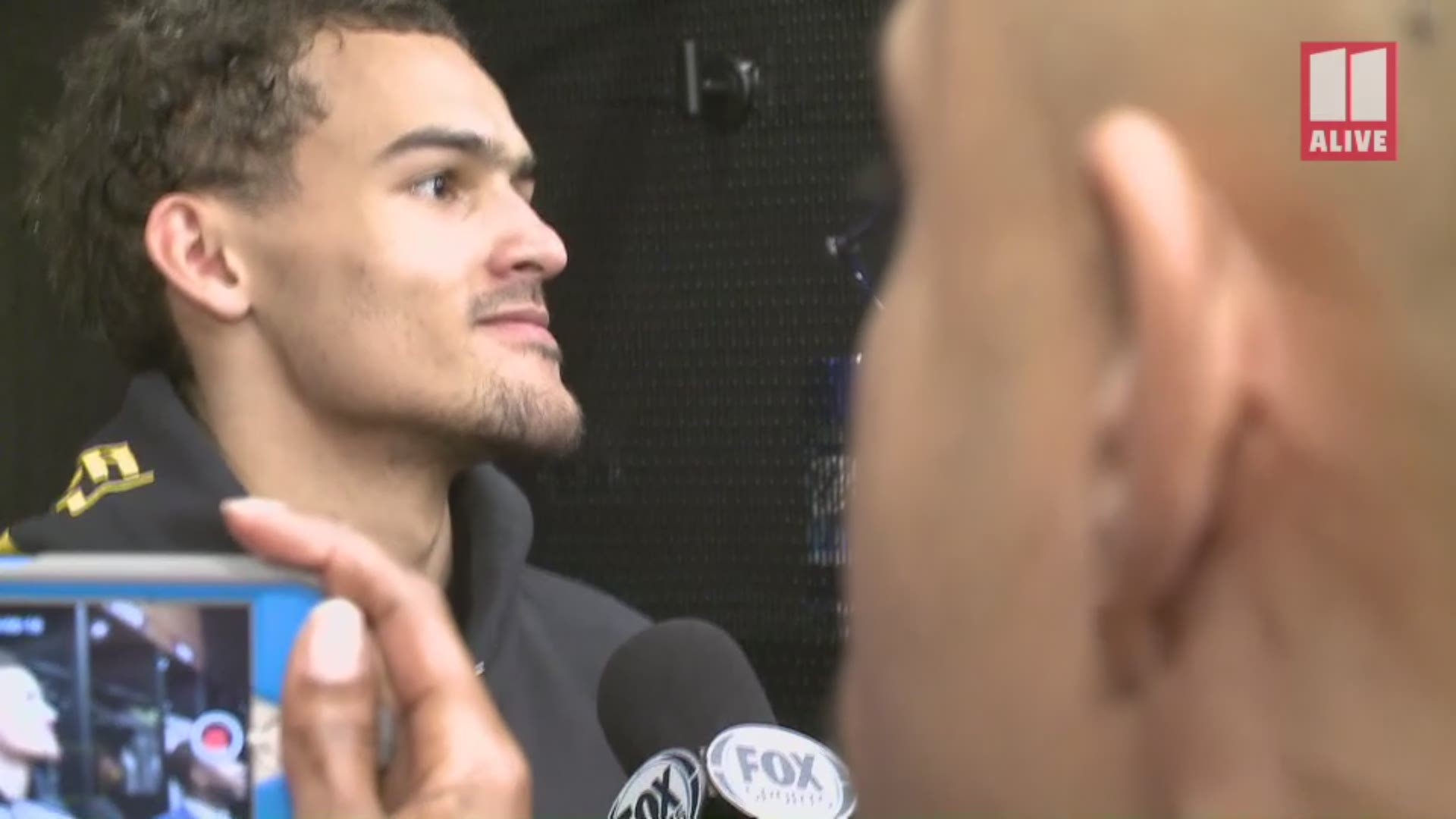 "I'm the reason we went to overtime," said Hawks guard Trae Young. Despite that, Young scored 12 points in the Hawks double OT win over Charlotte Monday night.