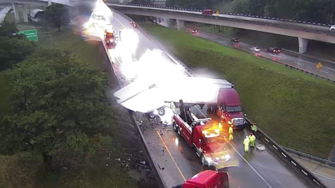 I 285 I 85 traffic Atlanta ramp closed in DeKalb County | 11alive.com