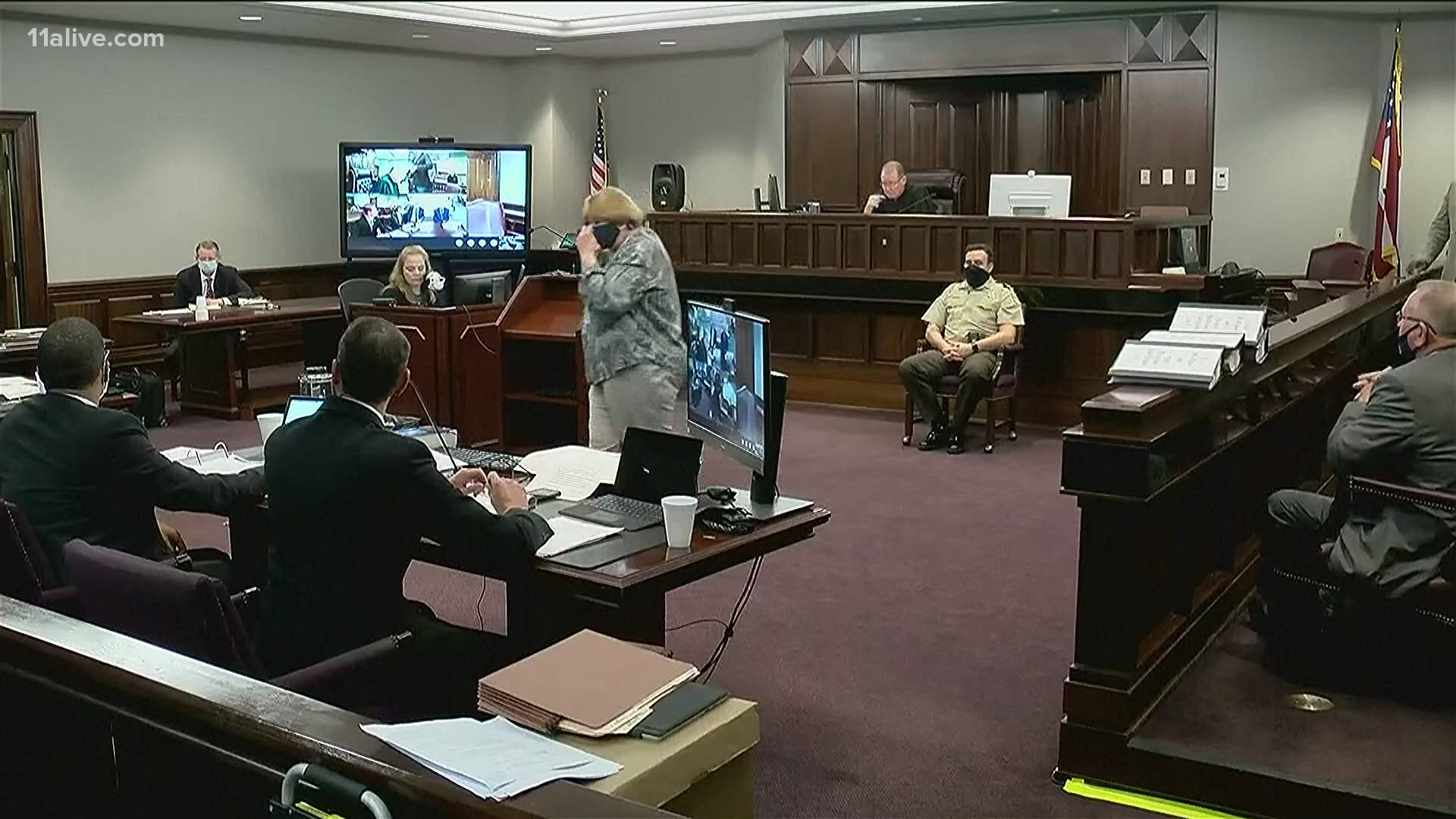 Day two of the bond hearing is happening now.