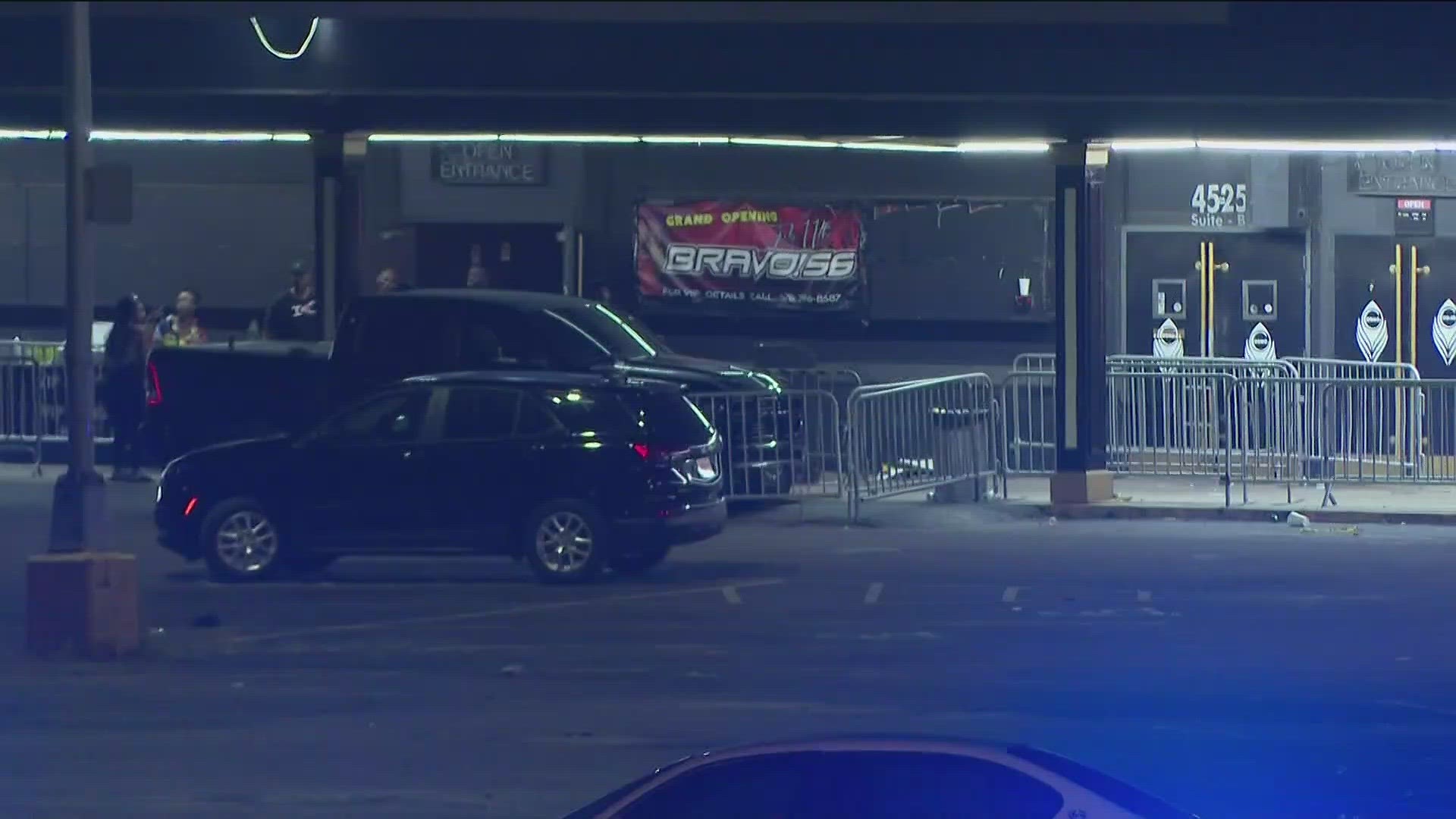 Five people were injured after a shooting outside the Cosmopolitan Premiere Lounge club in DeKalb County.