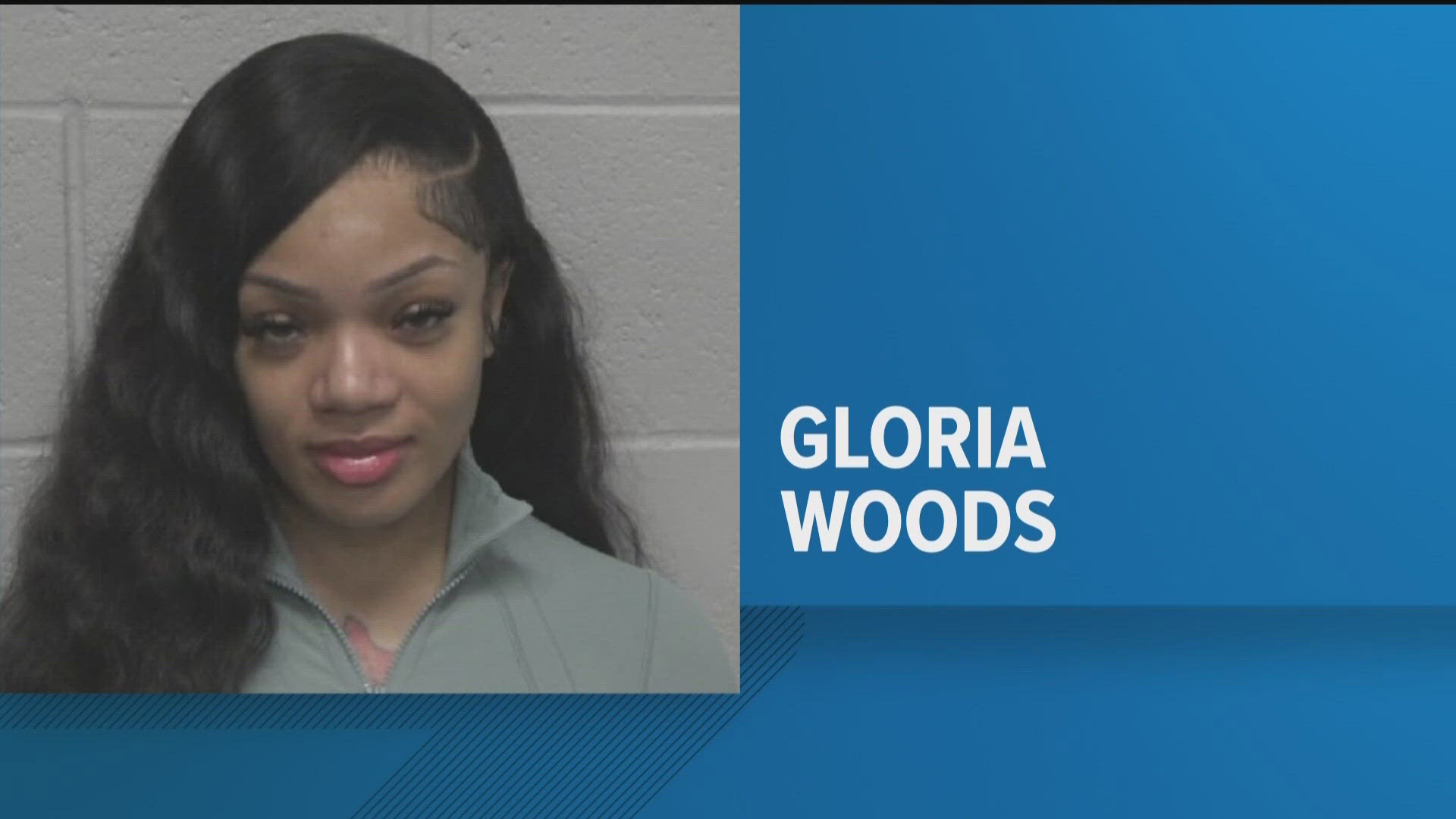 Her arrest came after deputies responded to her home for a burglary. 