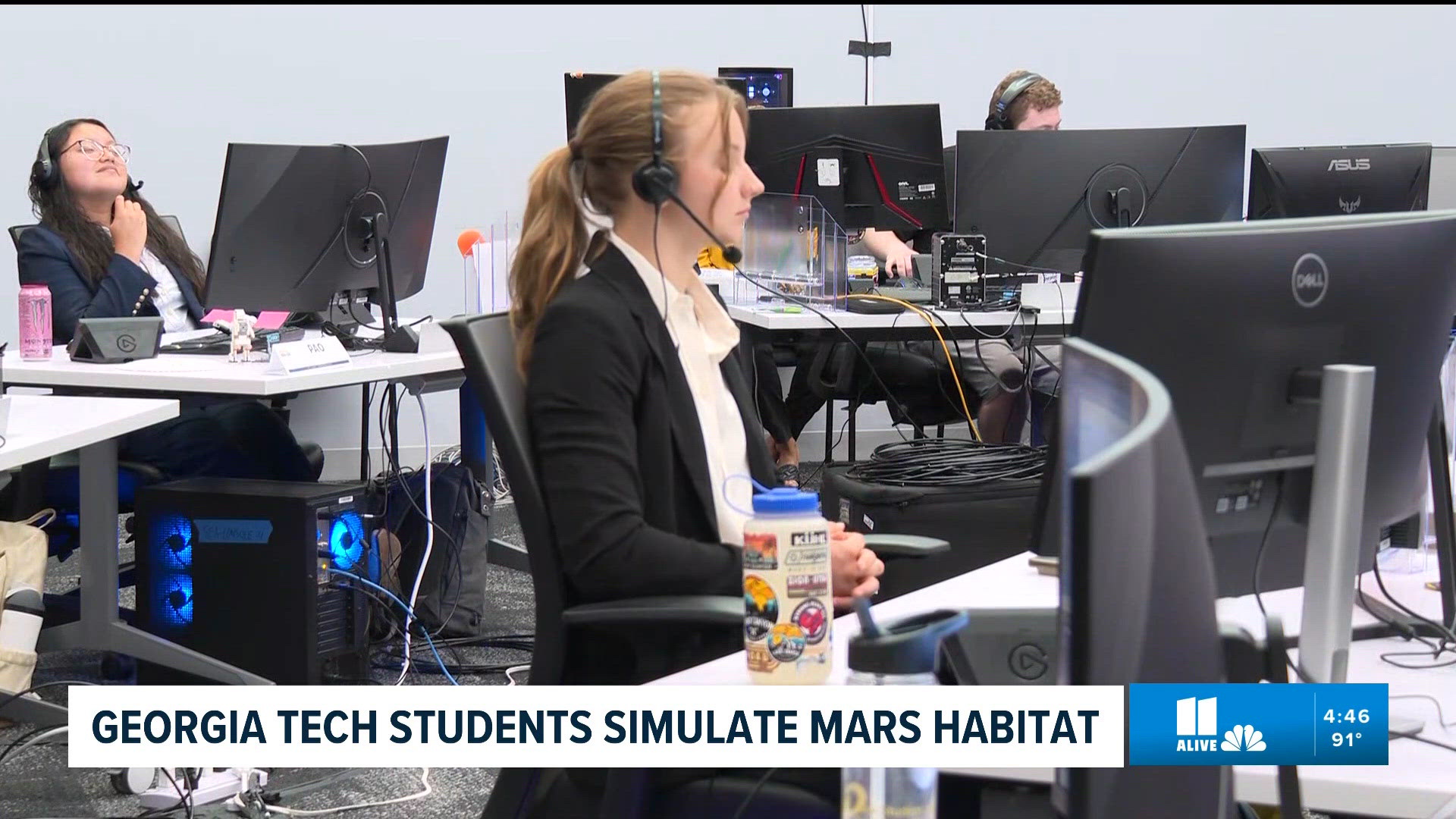 Technical Story Example Georgia Tech students simulate Mars habitat | 11alive.com