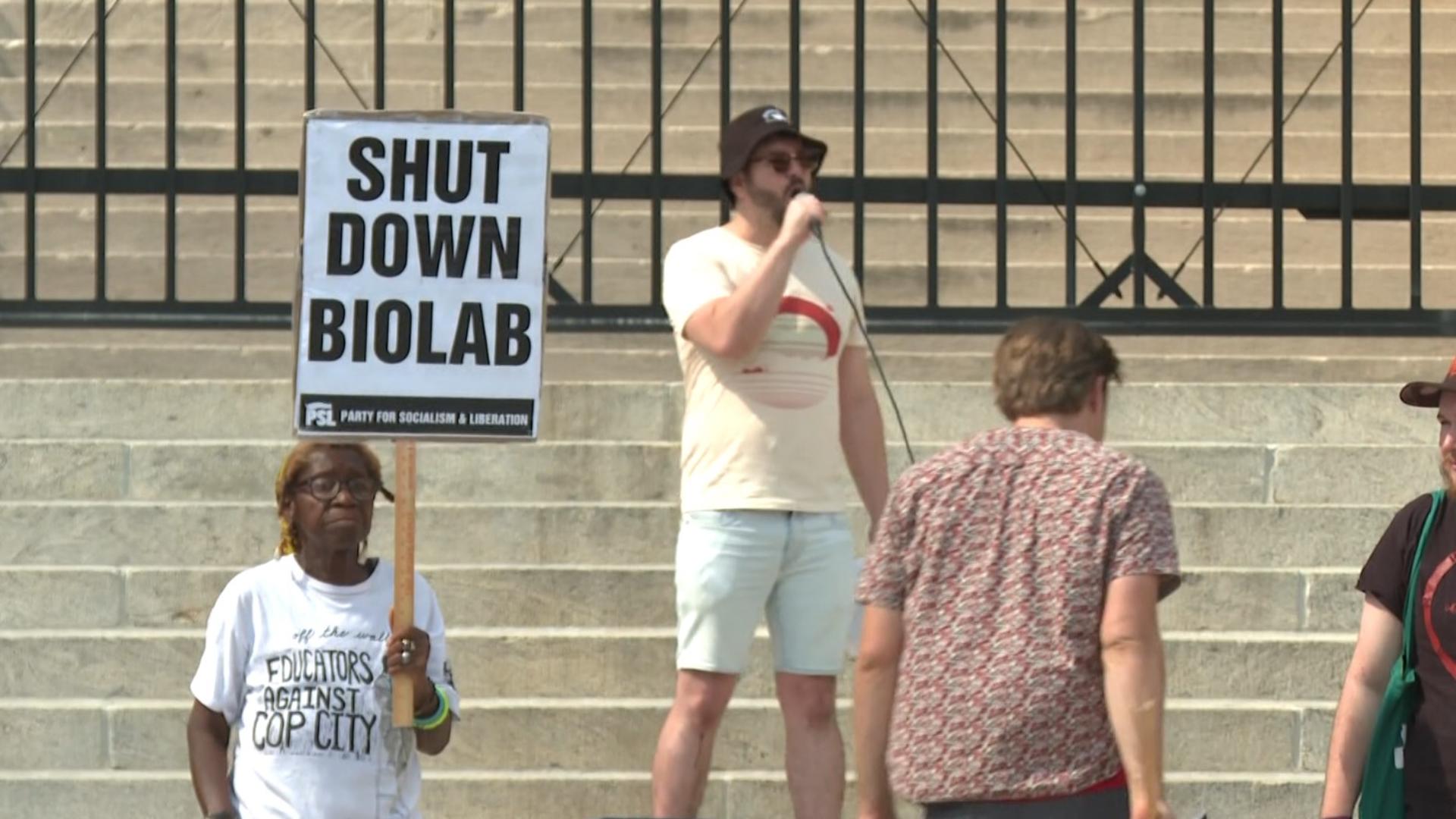 Protesters are laying out their demands from state leaders and BioLab executives.