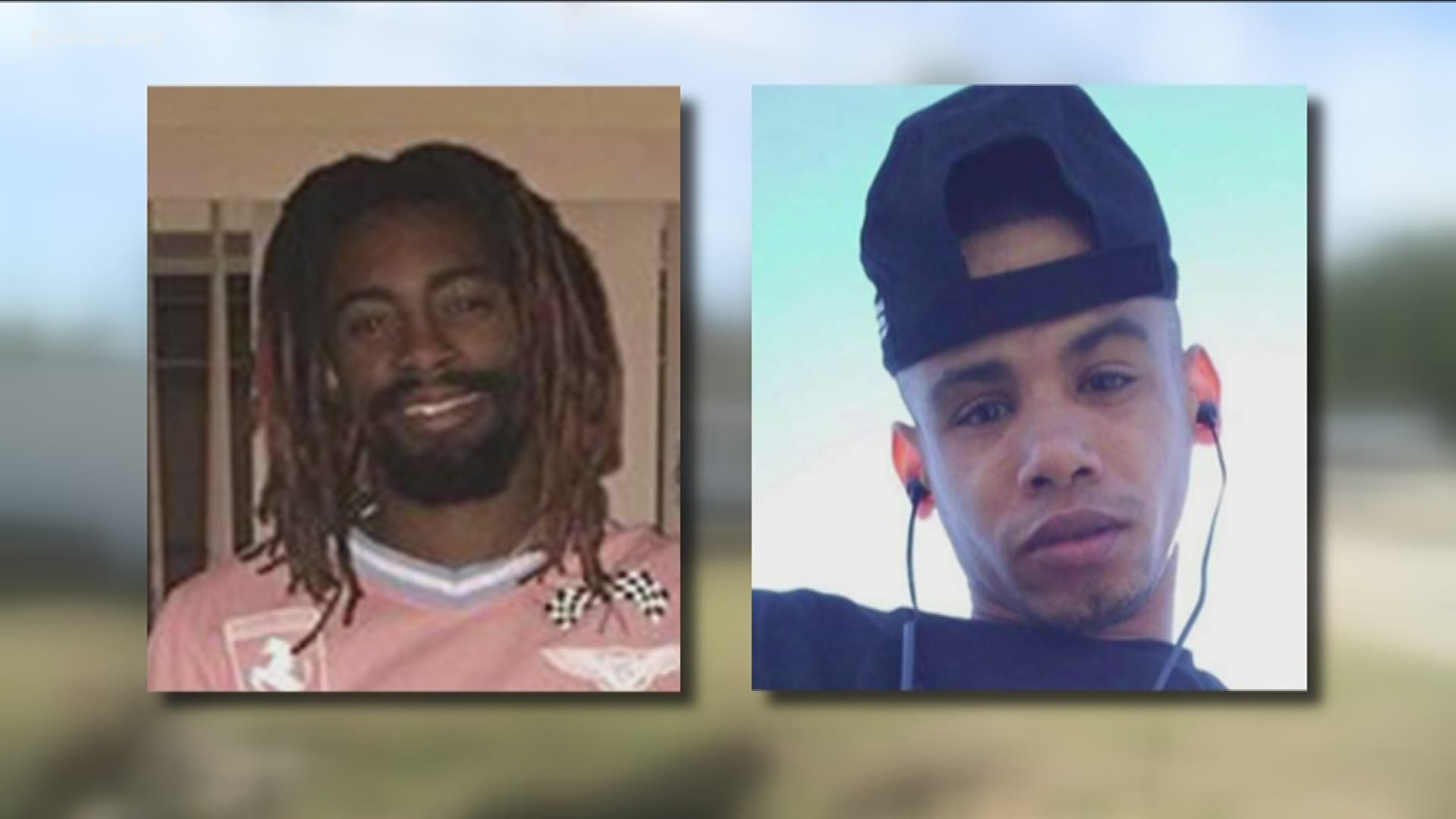 Two suspects have been identified the deaths -- Lesley Green, 30, and Robert Carlisle, 32. Both have been charged with concealing the death of another. While Green is in custody, police are still searching for Carlisle.