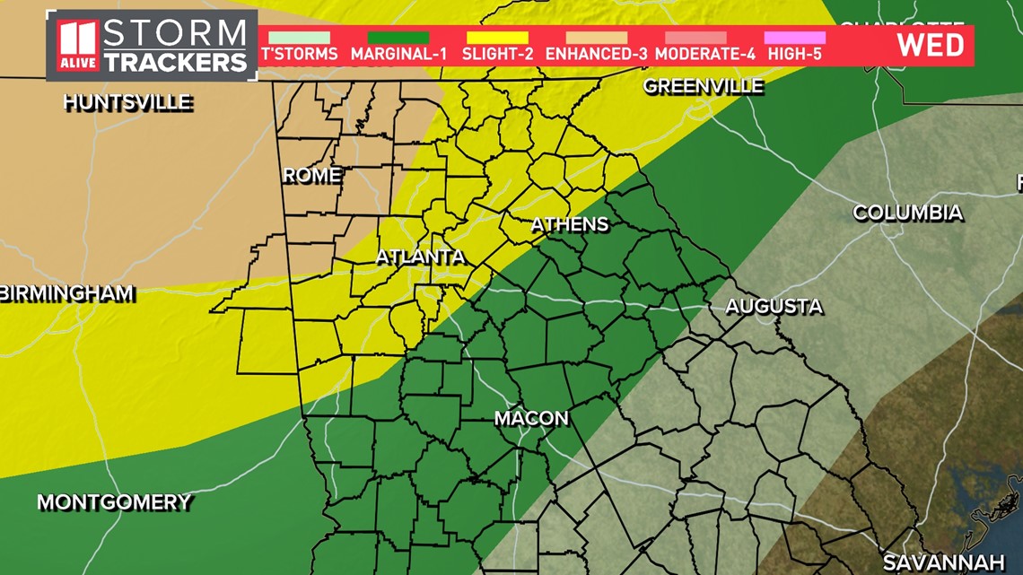When to expect storms in Georgia | 11alive.com