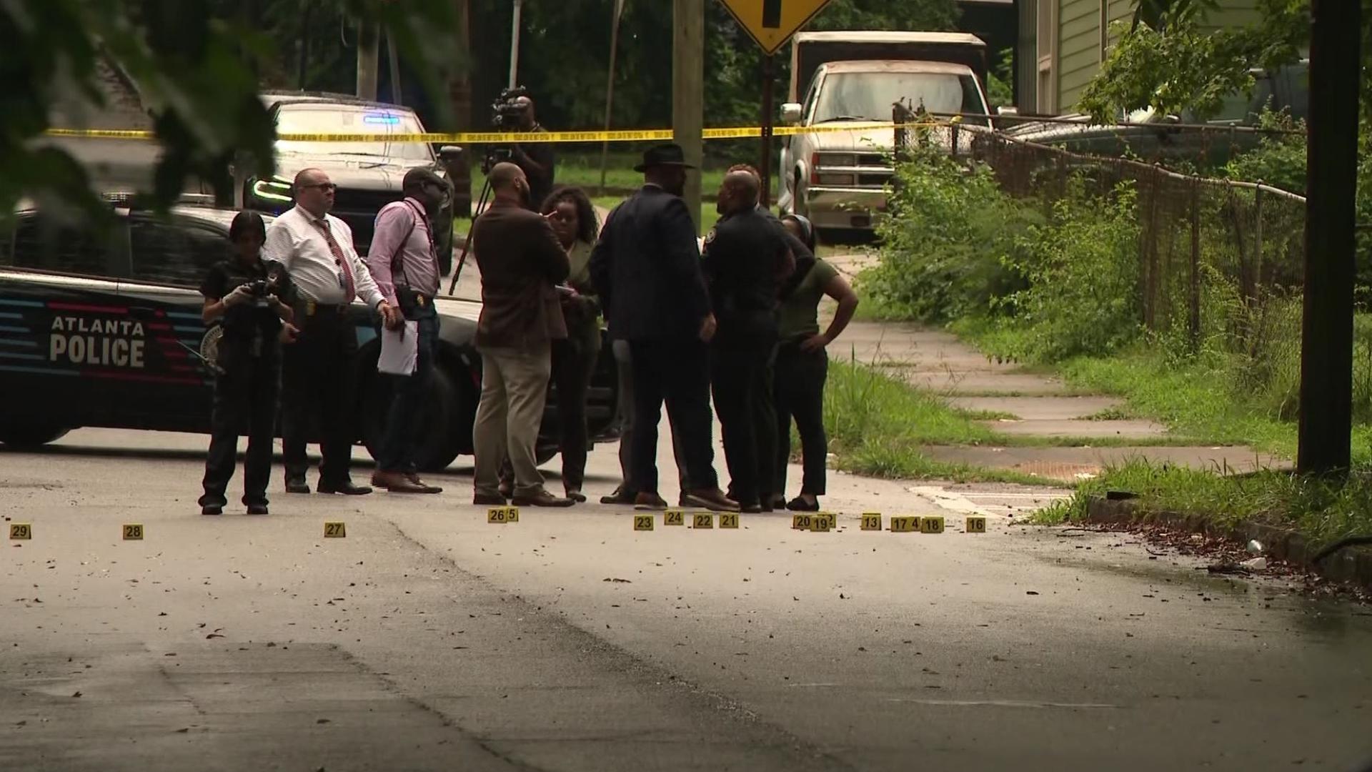 A man was shot and killed on Wednesday afternoon after Atlanta Police said he tried to stop several suspects from breaking into cars.