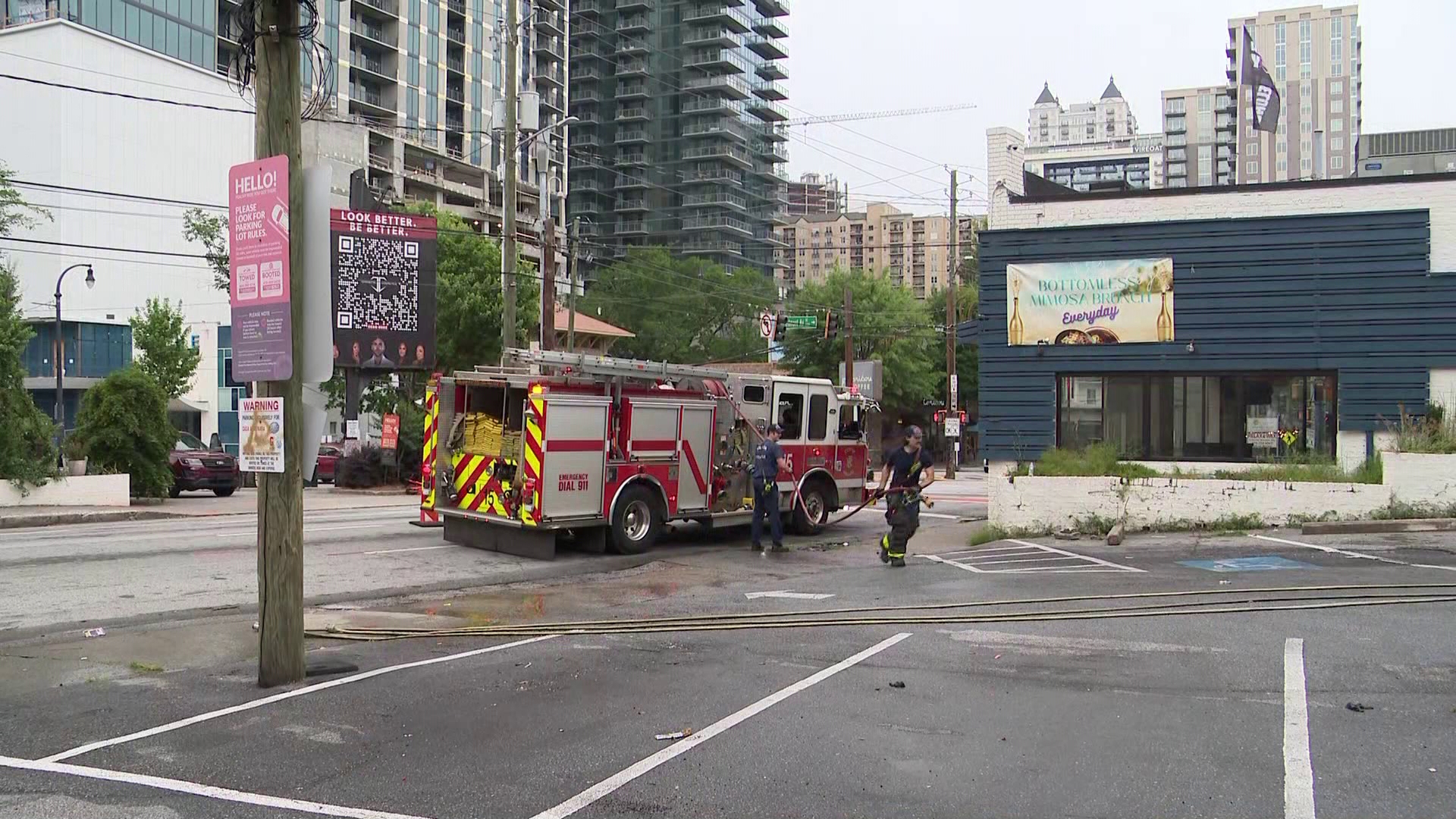 Fire at Blake's on the Park in Midtown: Officials investigating ...