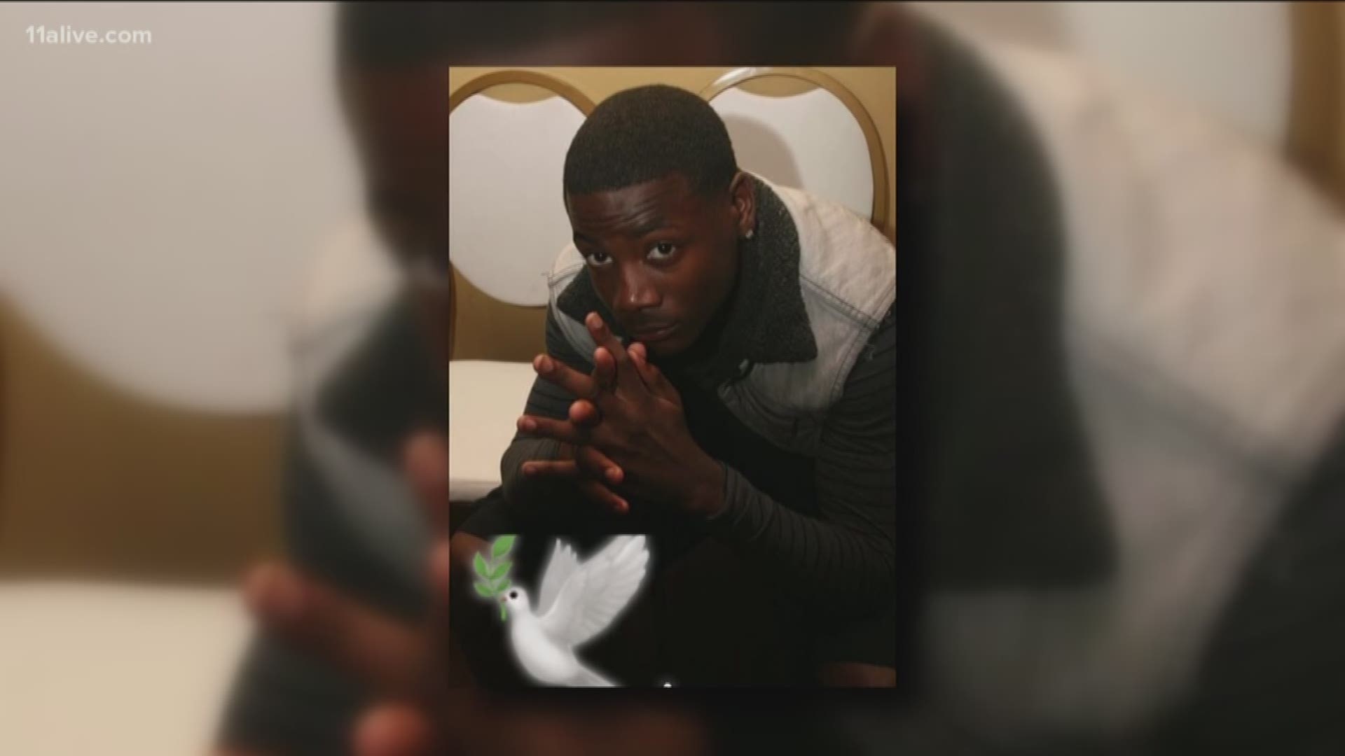 Family and friends have identified the man shot and killed at an apartment complex in southwest Atlanta on Tuesday as 21-year-old Jimmy Atchison.