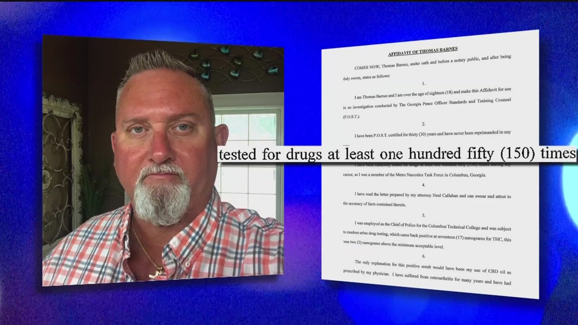 CBD vs. THC drug testing error costs GA police chief his job - Vimarsana News