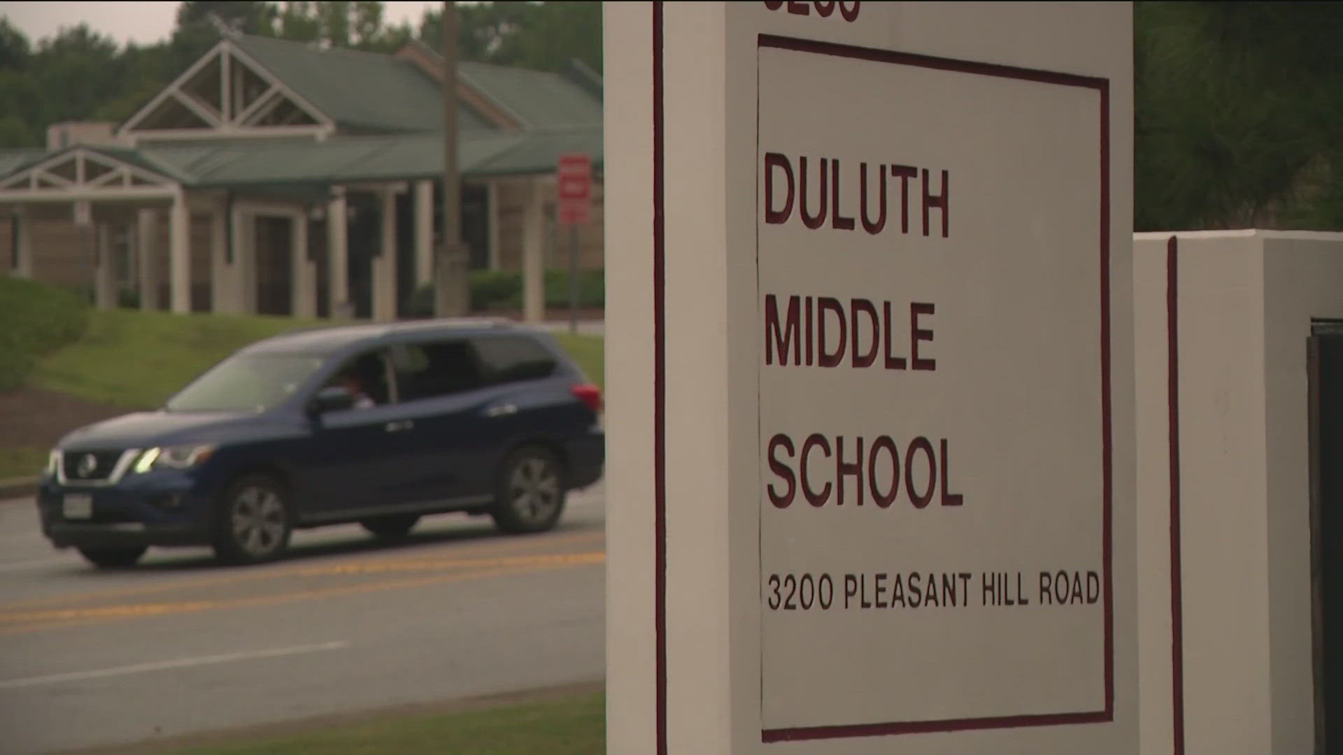 School district officials said the student is facing criminal charges in juvenile court