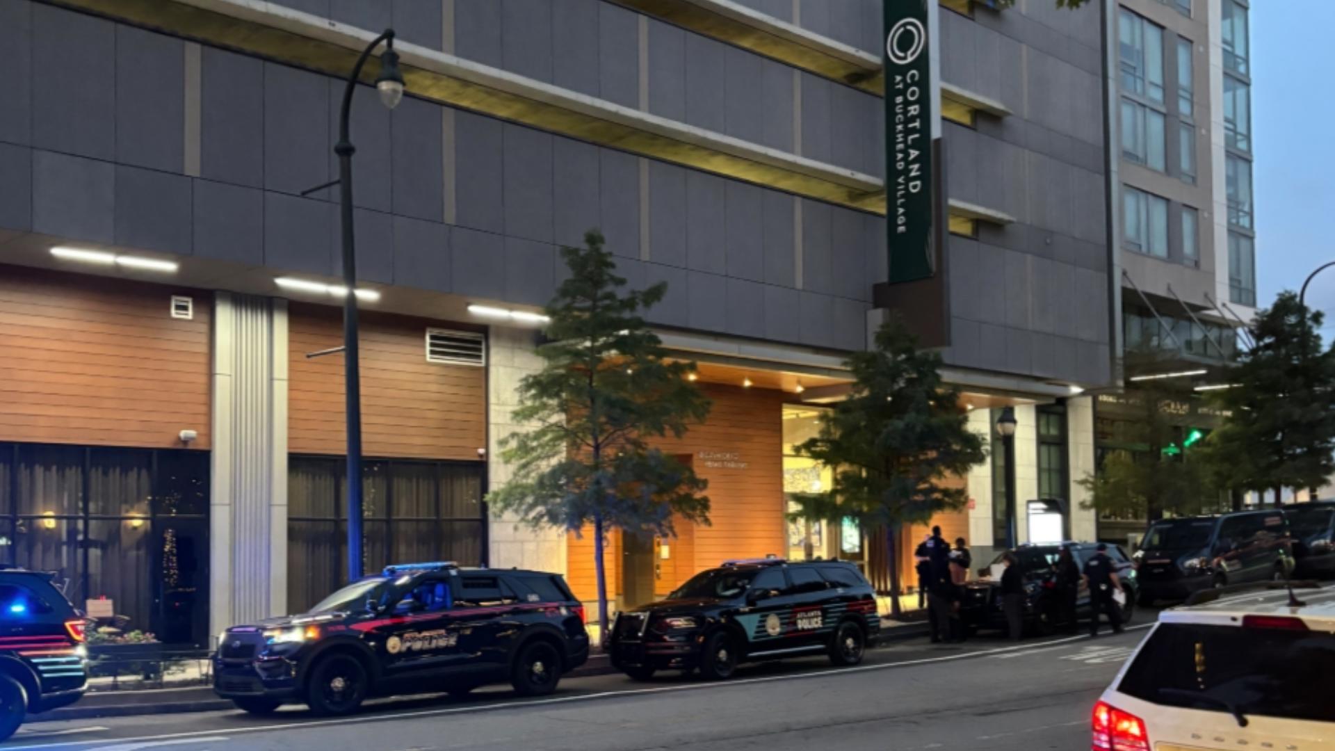 Atlanta crime person shot killed at Cortland at Buckhead Village ...
