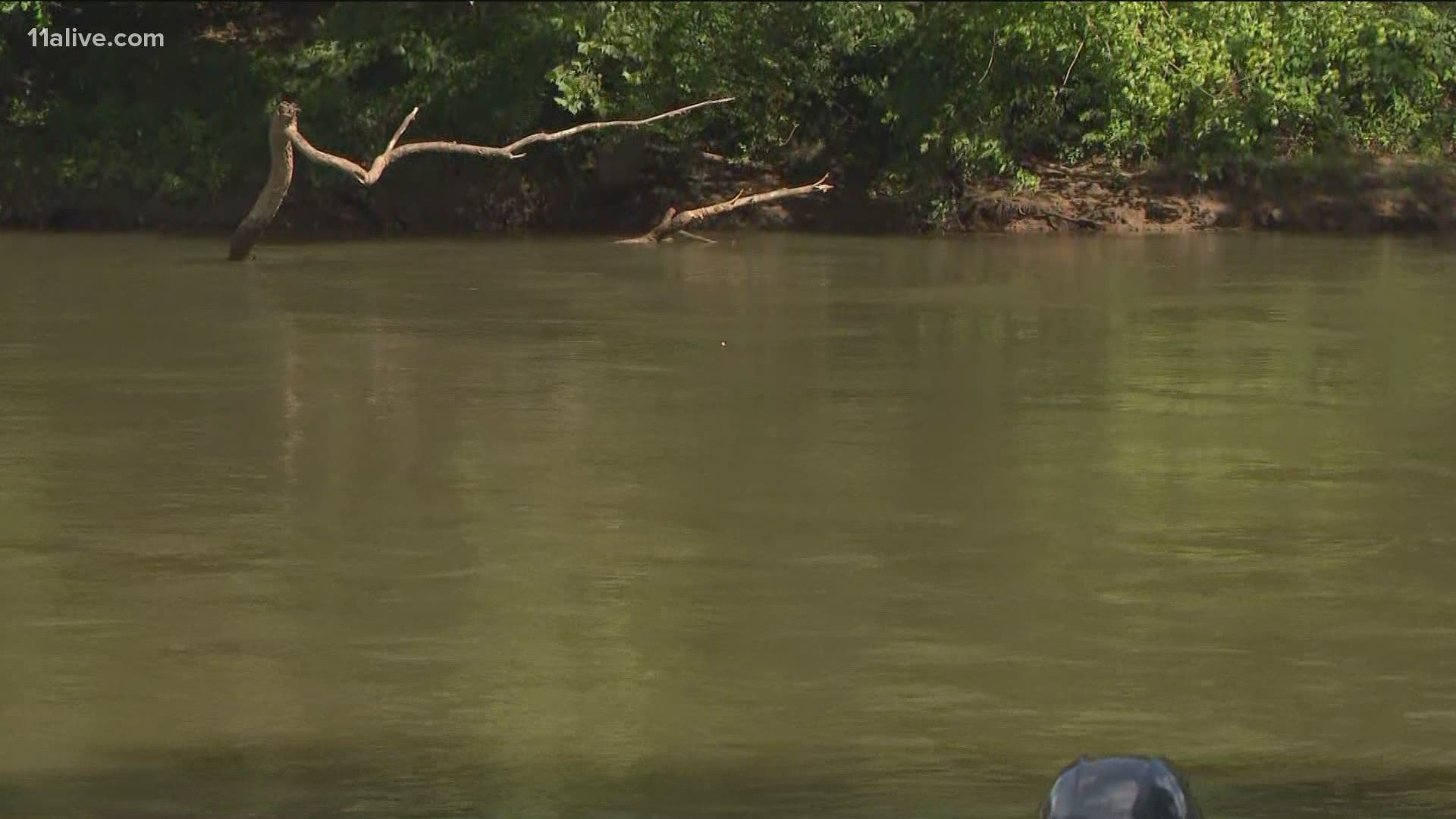 Cobb County police are investigating after a toddler's body was found in the Chattahoochee River on Thursday.