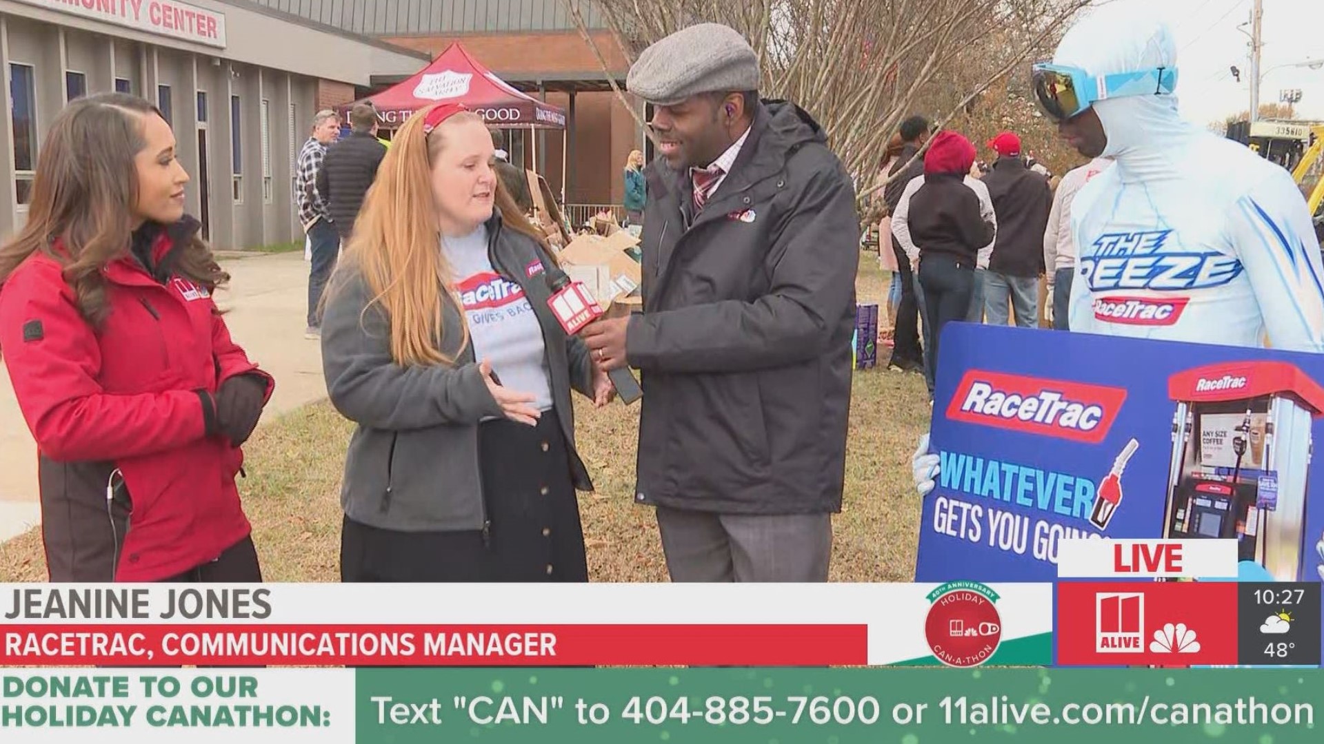 11Alive is trying to get more cans than ever for our 40th anniversary Can-A-Thon today!