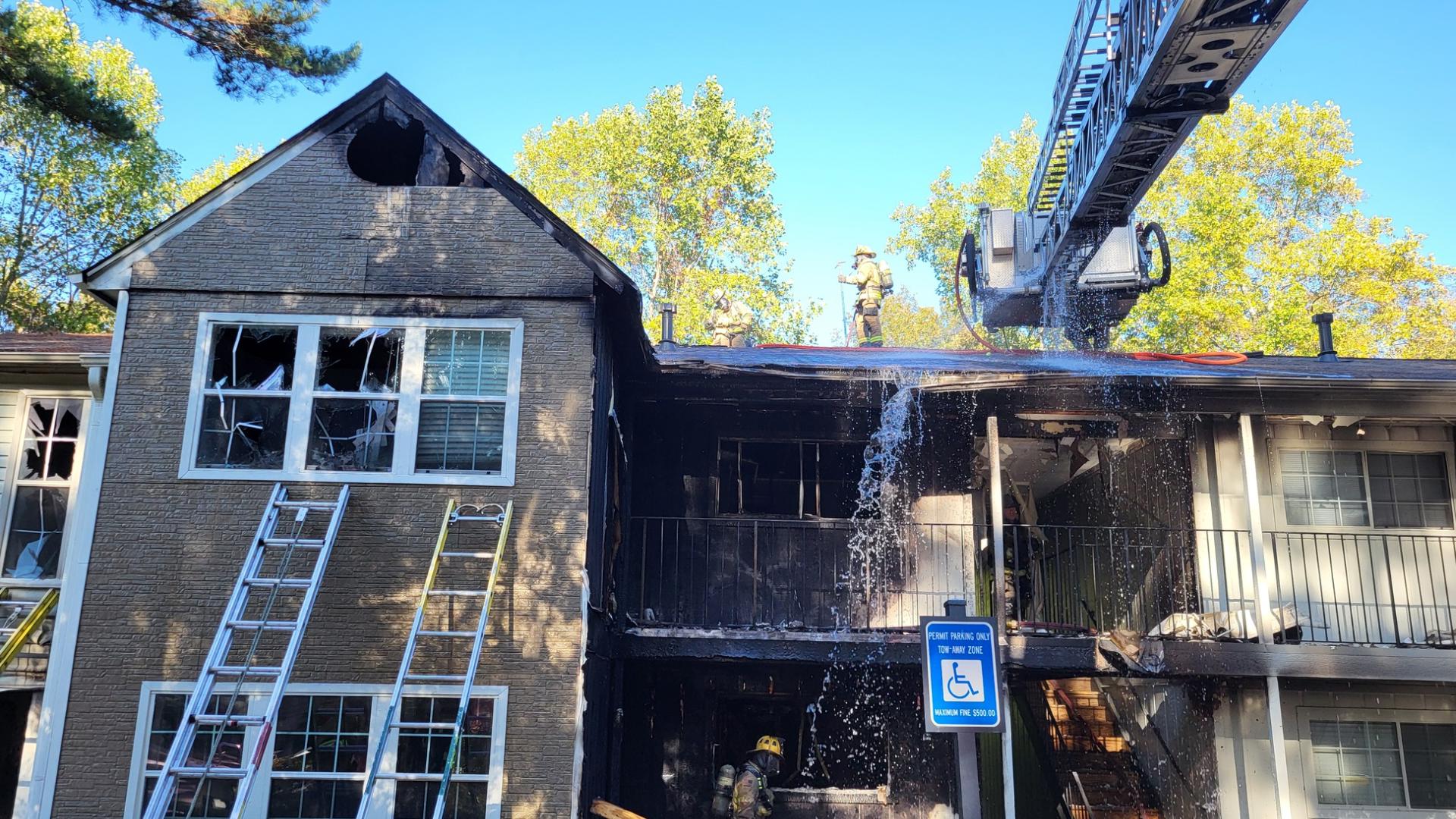 Families displaced in Gwinnett County apartment fire | 11alive.com