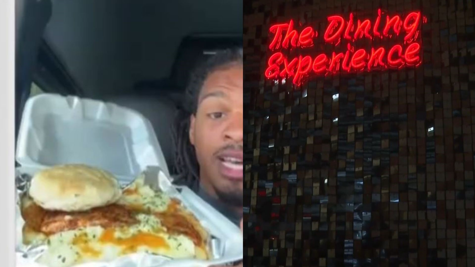 The Dining Experience in Fairburn was one of the restaurants that the viral TikTok food critic left a decent review.